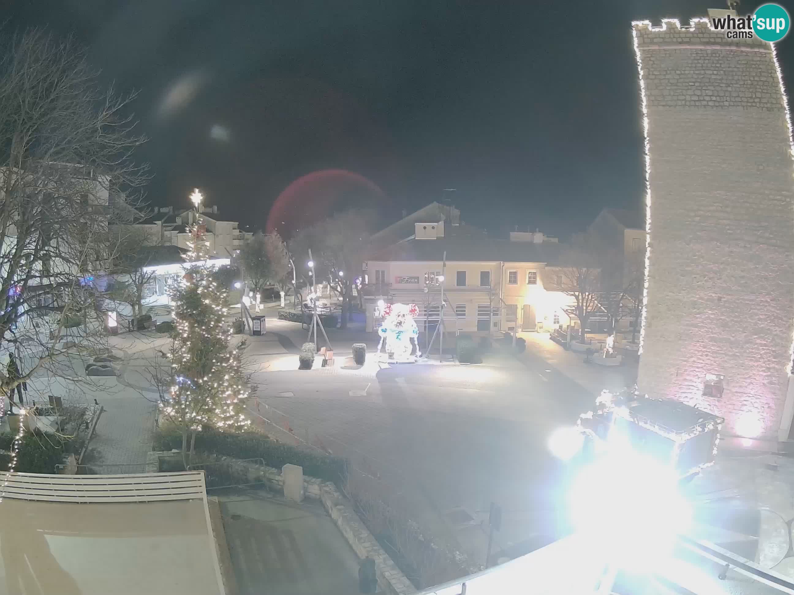 Webcam – Novi Vinodolski – Hauptstraße Hrvatskih Branitelja