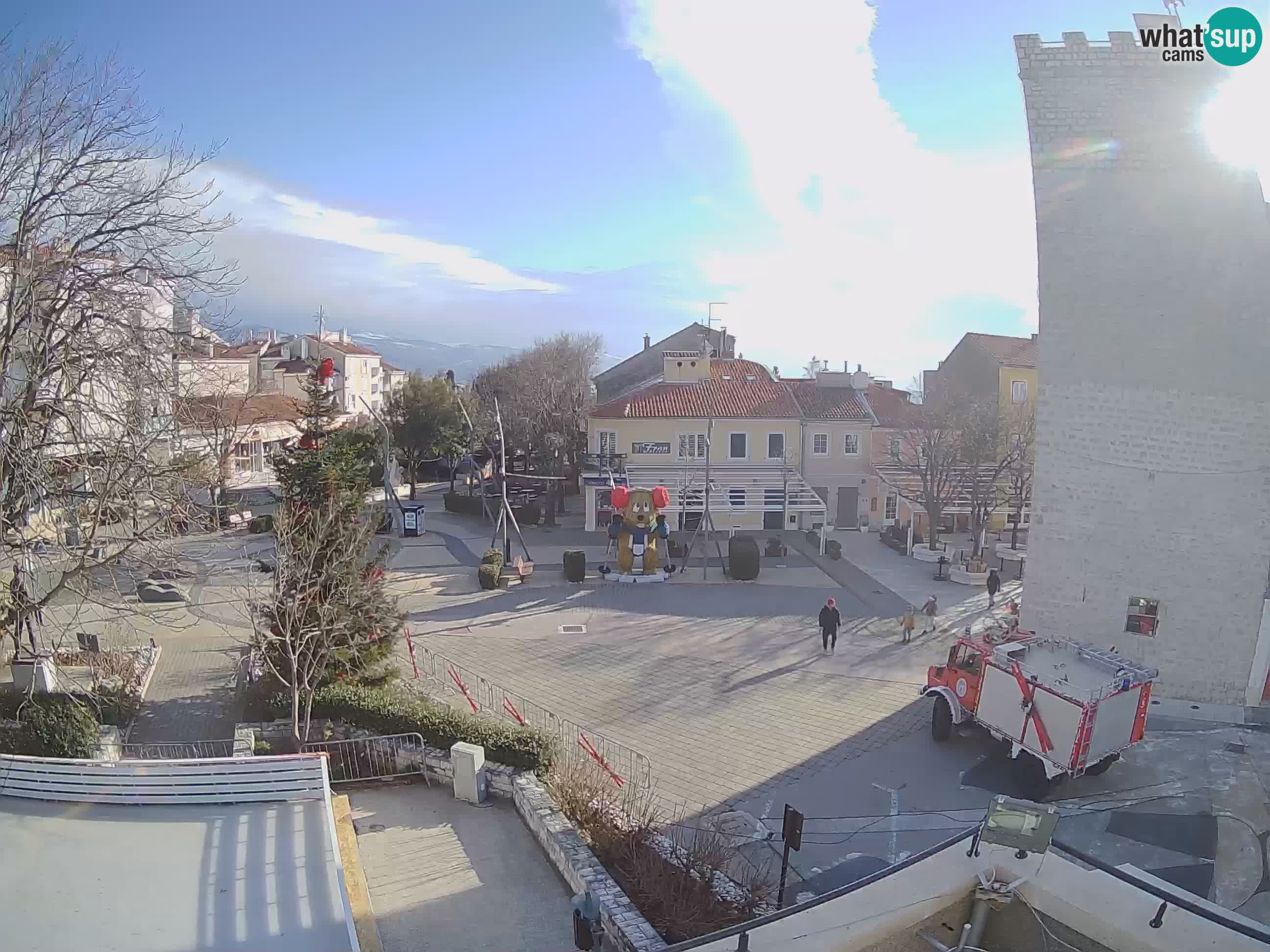 Webcam – Novi Vinodolski – Hauptstraße Hrvatskih Branitelja