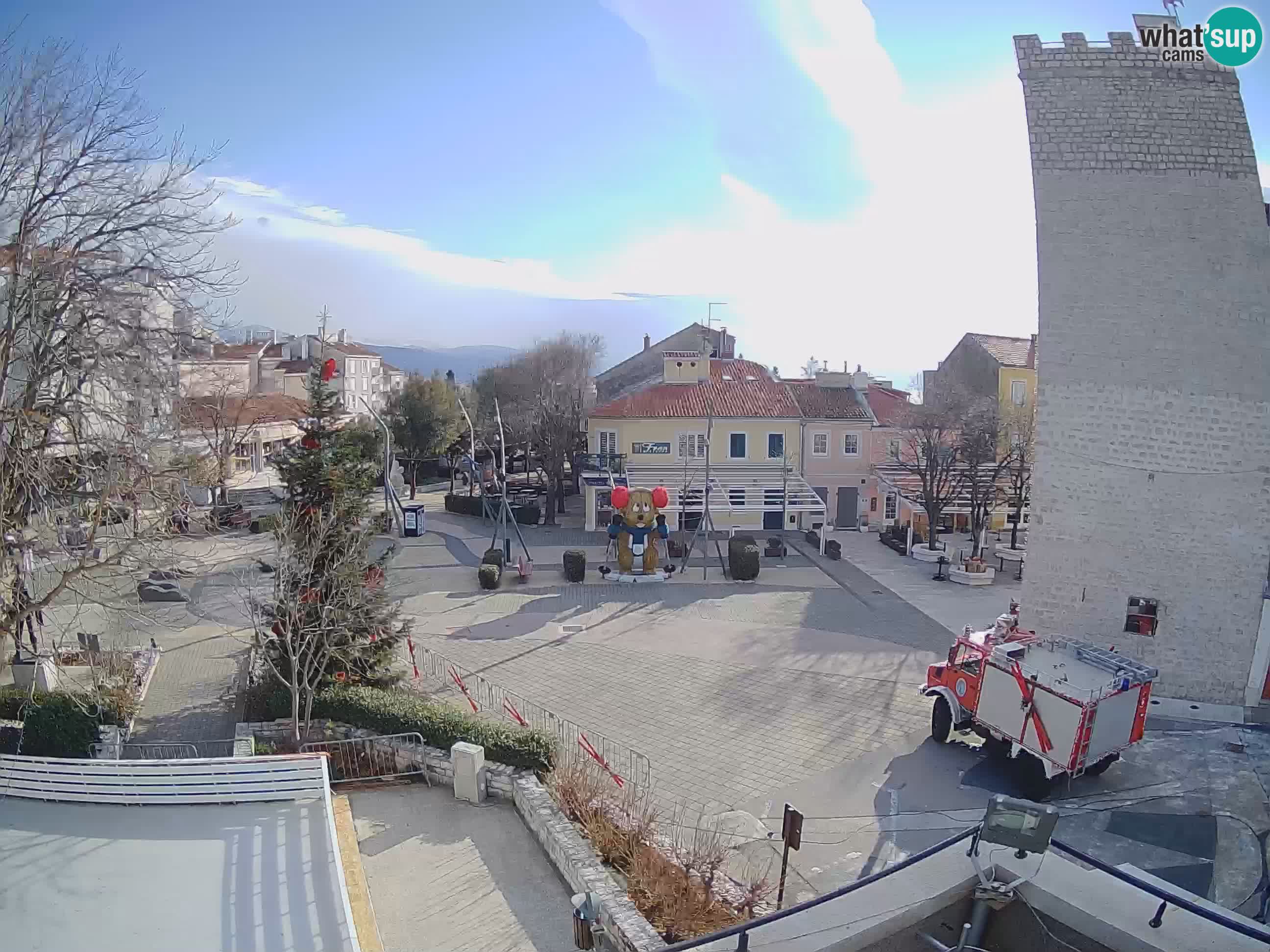 Webcam – Novi Vinodolski – Hauptstraße Hrvatskih Branitelja