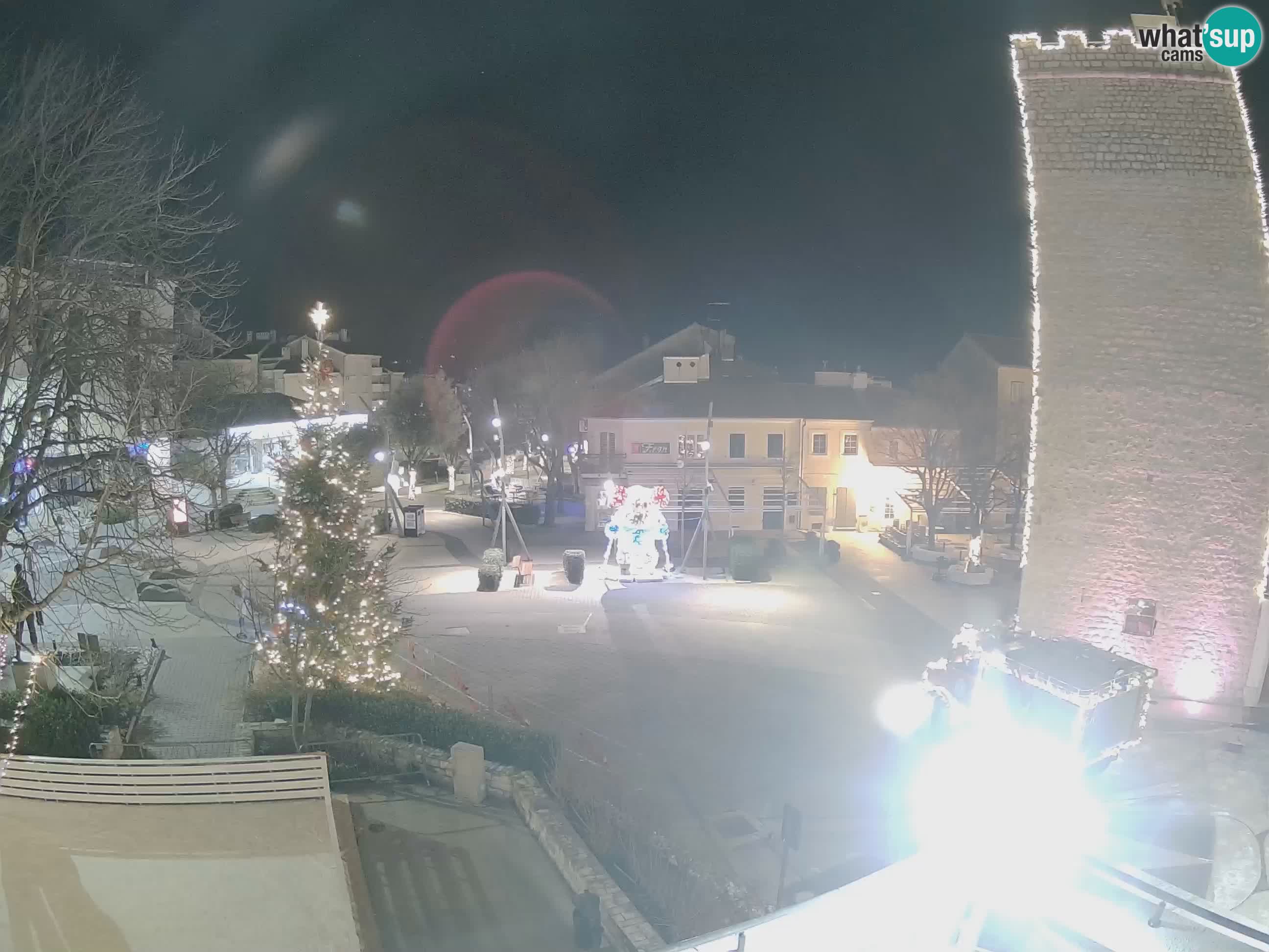 Webcam – Novi Vinodolski – Hauptstraße Hrvatskih Branitelja