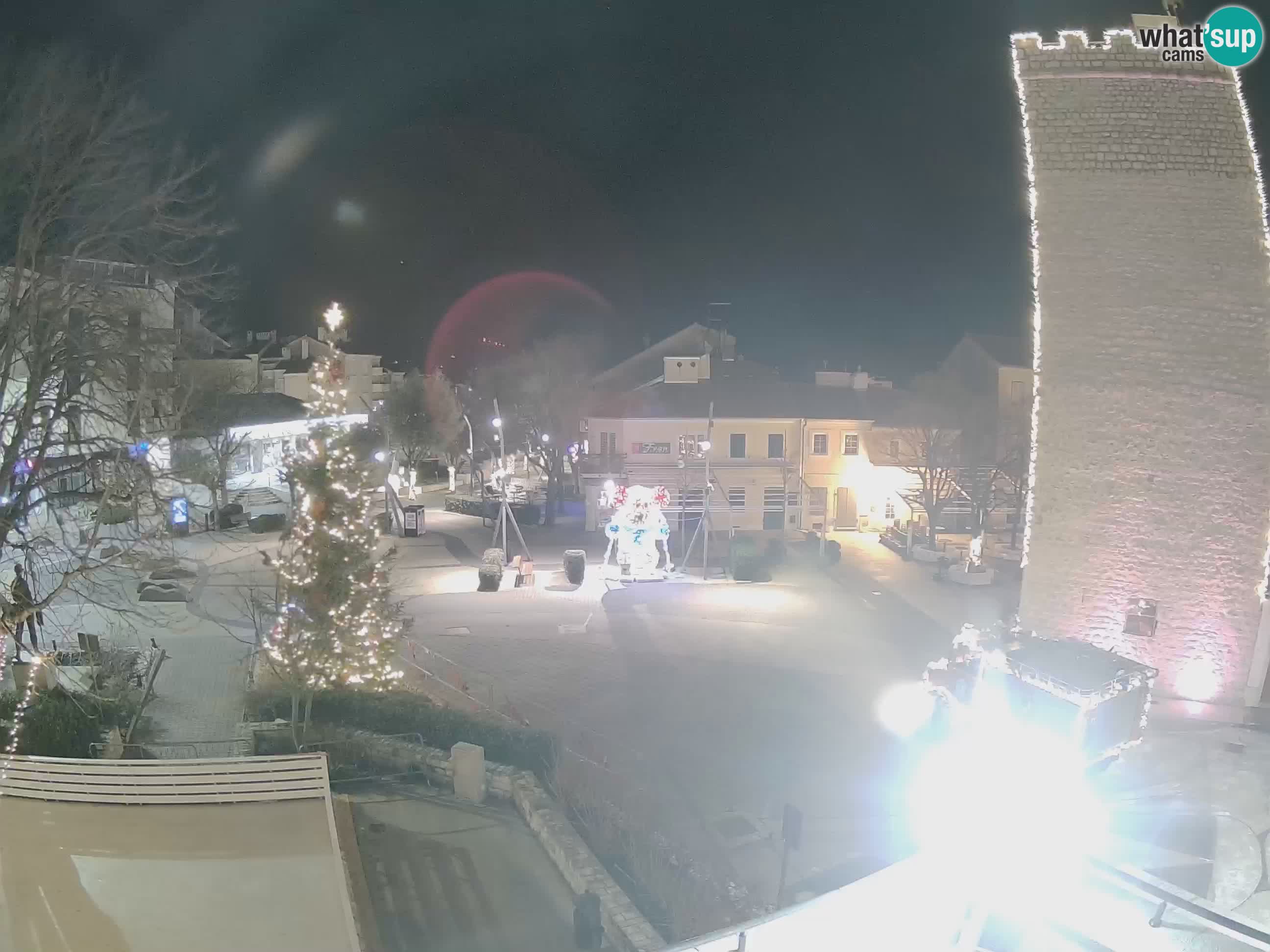 Webcam – Novi Vinodolski – Hauptstraße Hrvatskih Branitelja