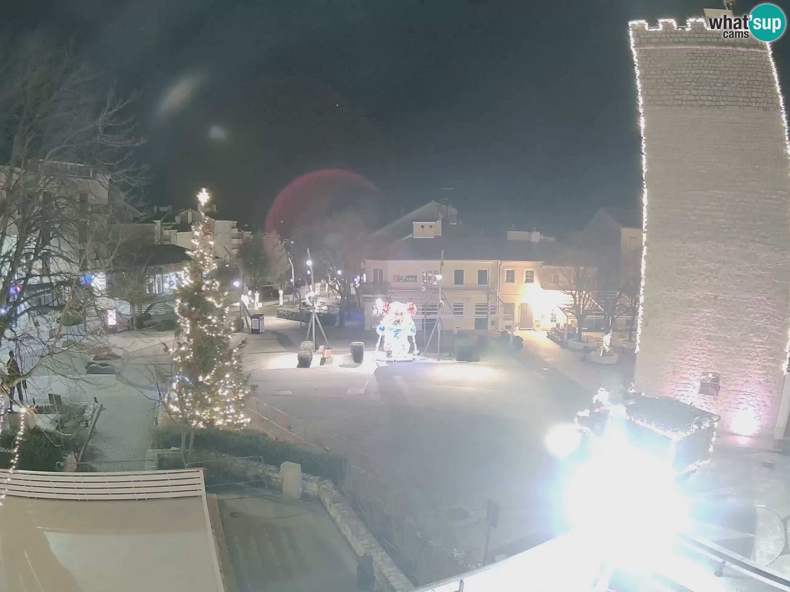 Webcam – Novi Vinodolski – Hauptstraße Hrvatskih Branitelja