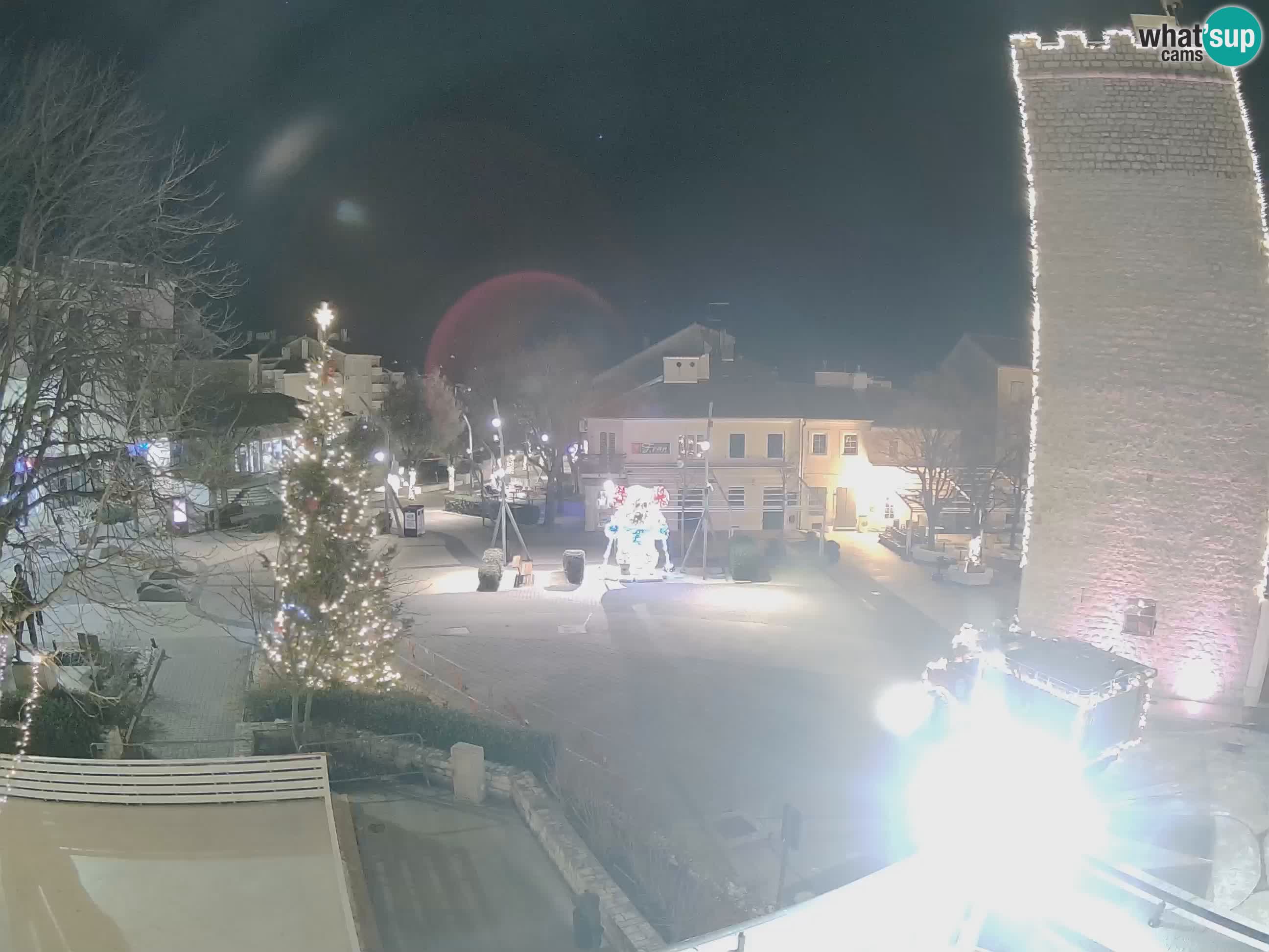 Webcam – Novi Vinodolski – Hauptstraße Hrvatskih Branitelja