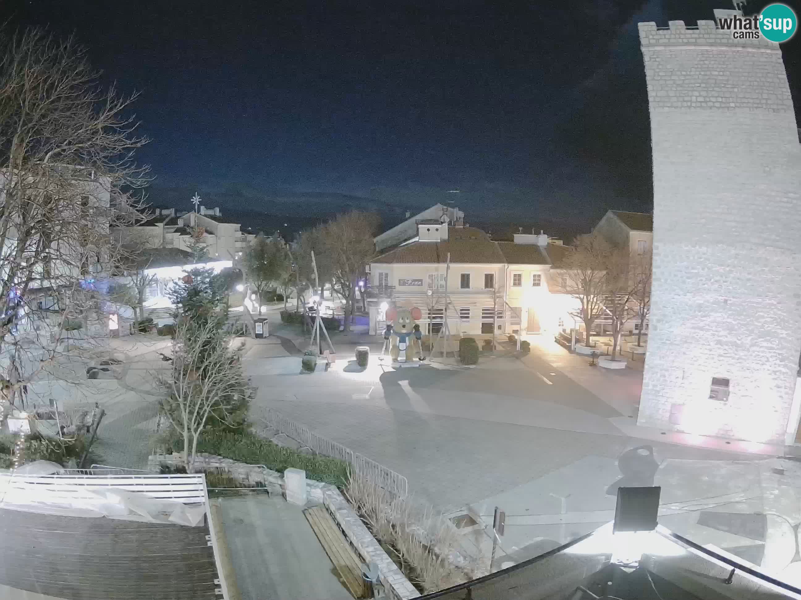 Webcam – Novi Vinodolski – Hauptstraße Hrvatskih Branitelja