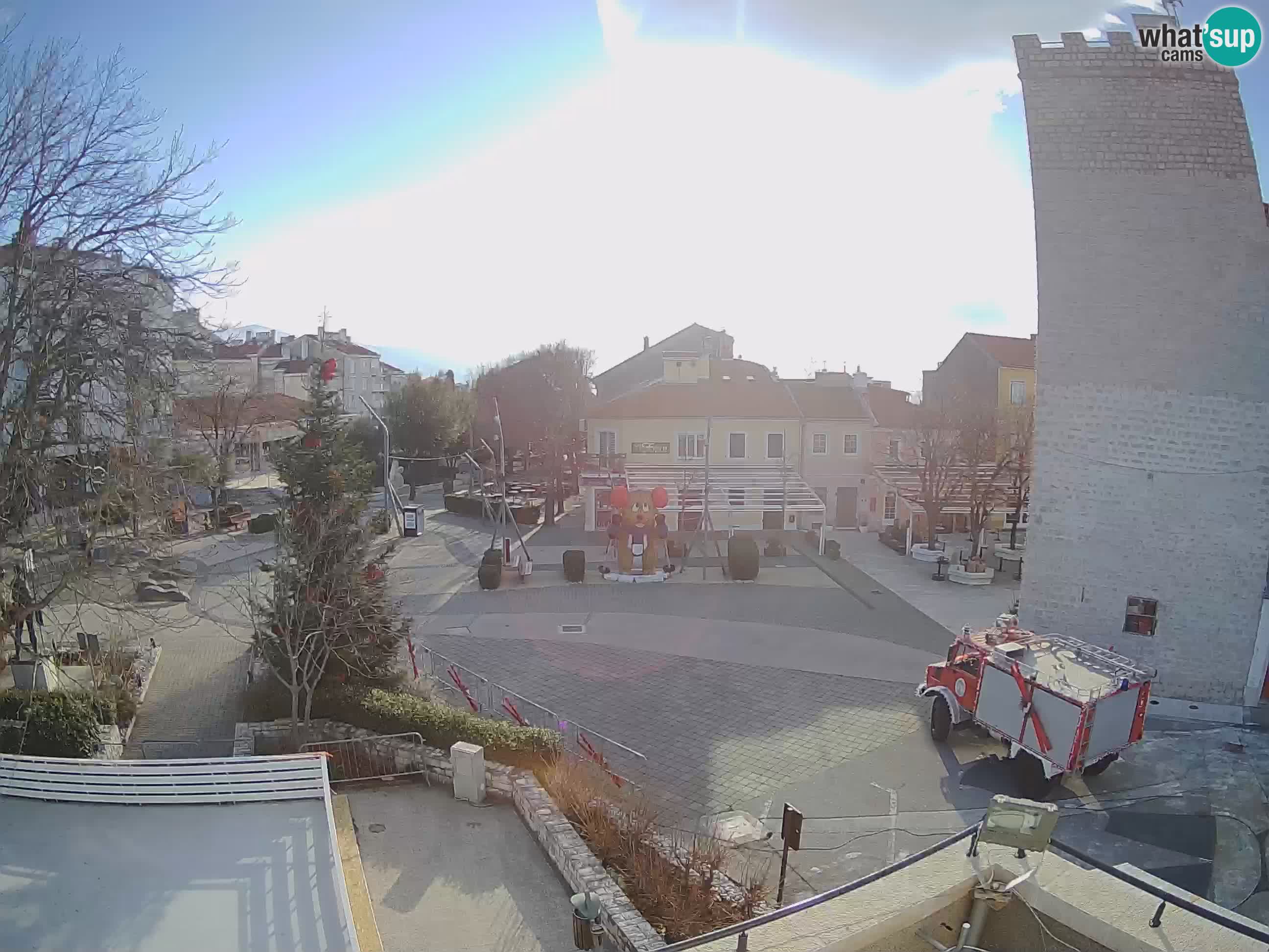 Webcam – Novi Vinodolski – Hauptstraße Hrvatskih Branitelja