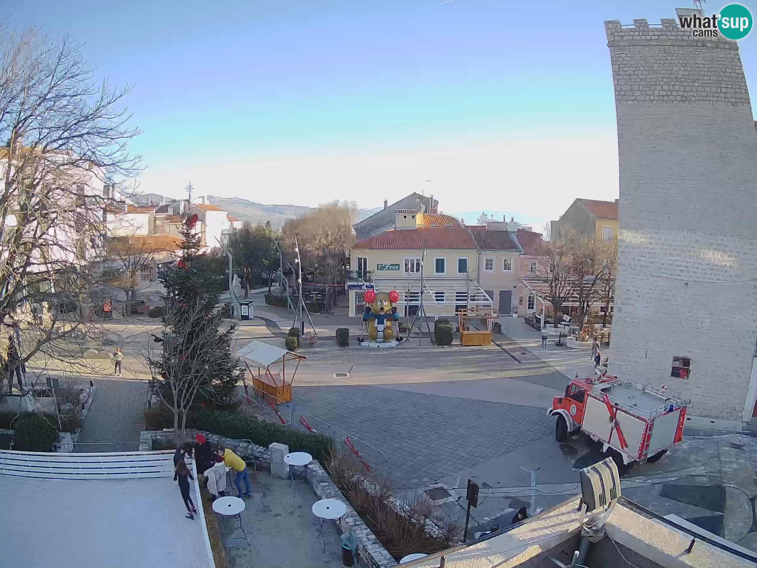 Webcam – Novi Vinodolski – Hauptstraße Hrvatskih Branitelja