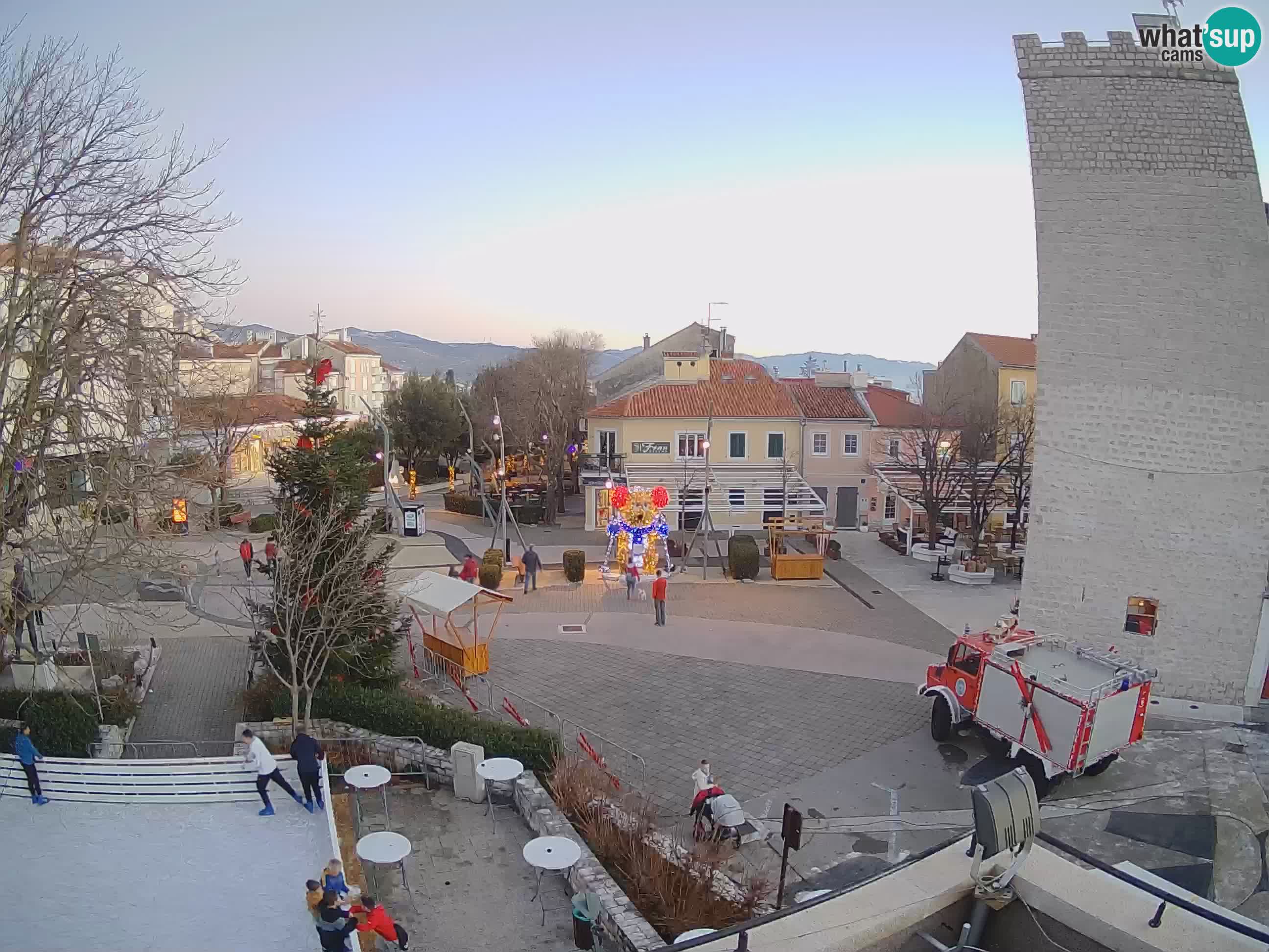 Webcam – Novi Vinodolski – Hauptstraße Hrvatskih Branitelja