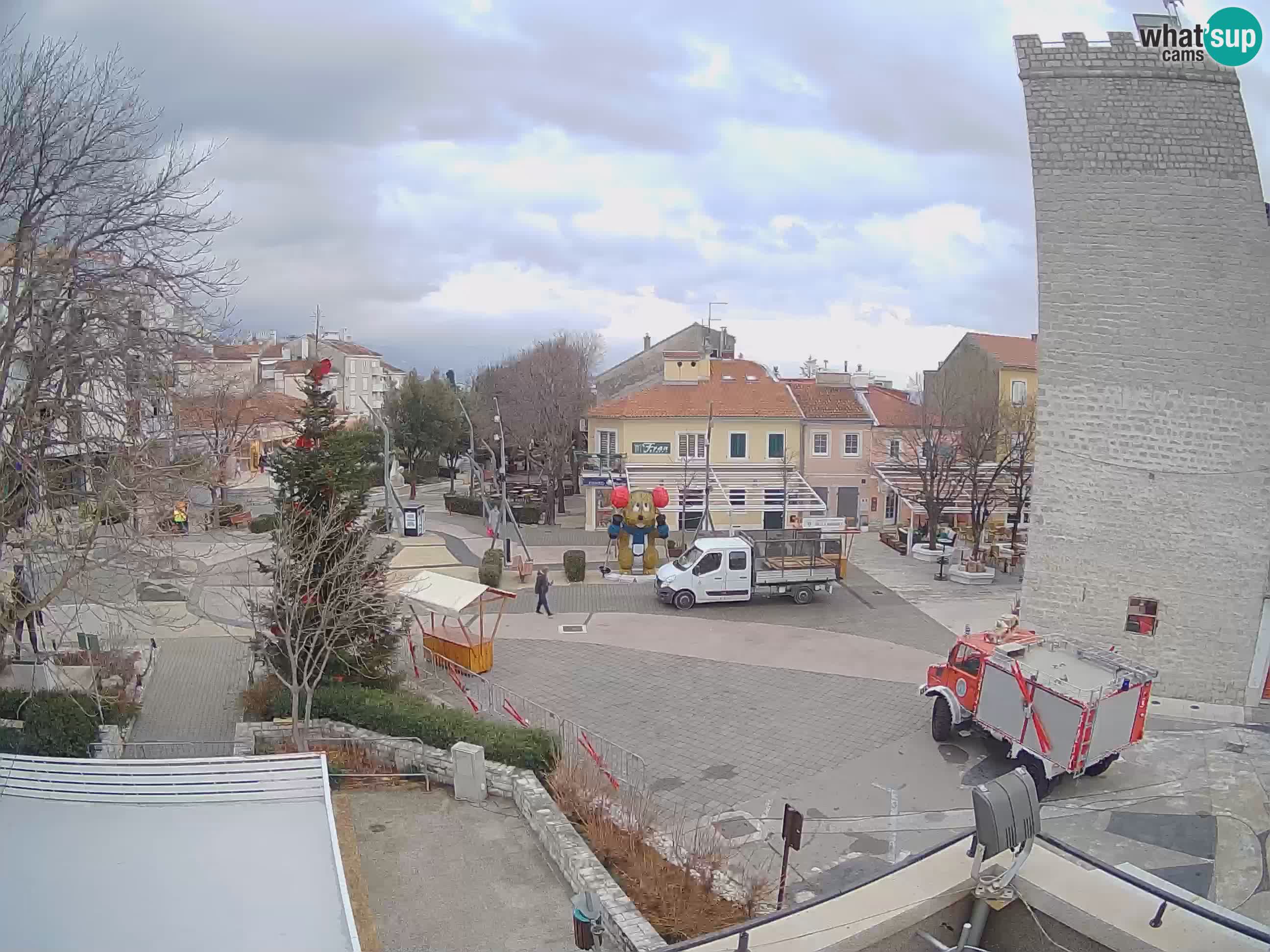 Webcam – Novi Vinodolski – Hauptstraße Hrvatskih Branitelja