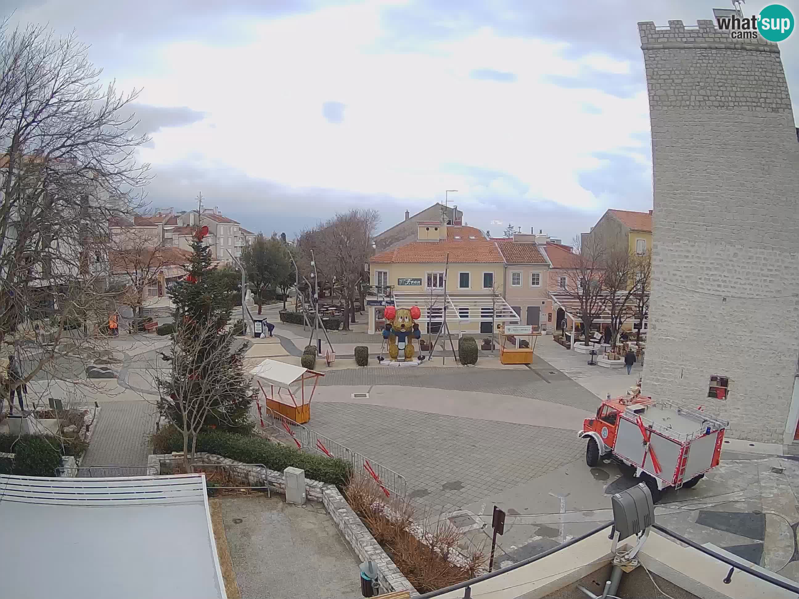 Webcam – Novi Vinodolski – Hauptstraße Hrvatskih Branitelja