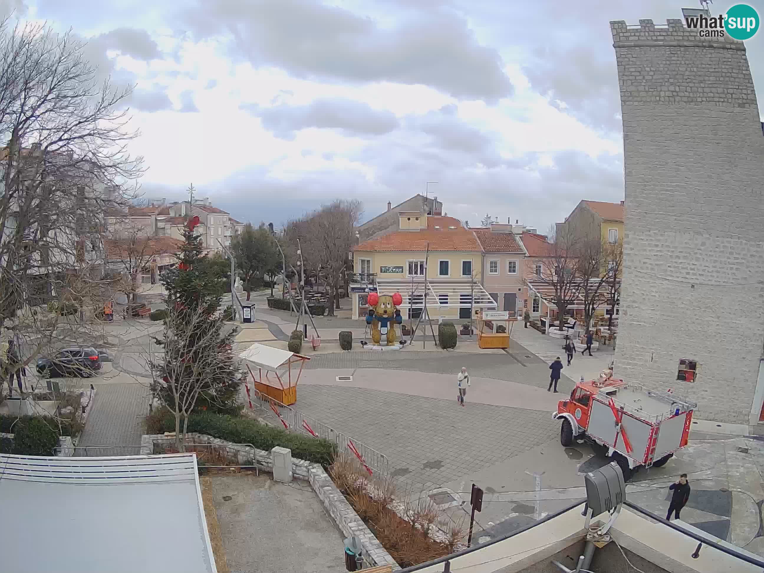 Webcam – Novi Vinodolski – Hauptstraße Hrvatskih Branitelja