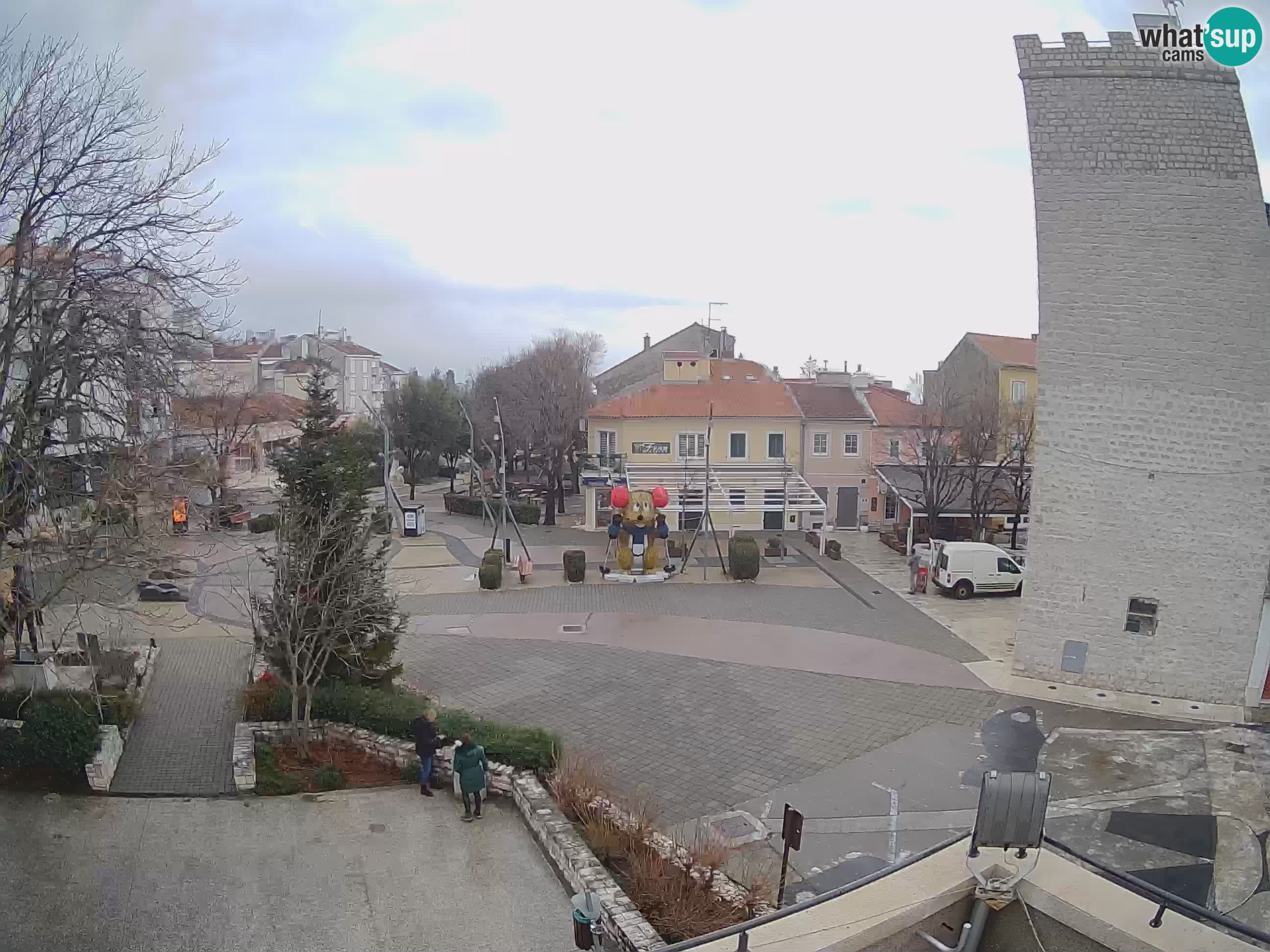 Webcam – Novi Vinodolski – Hauptstraße Hrvatskih Branitelja