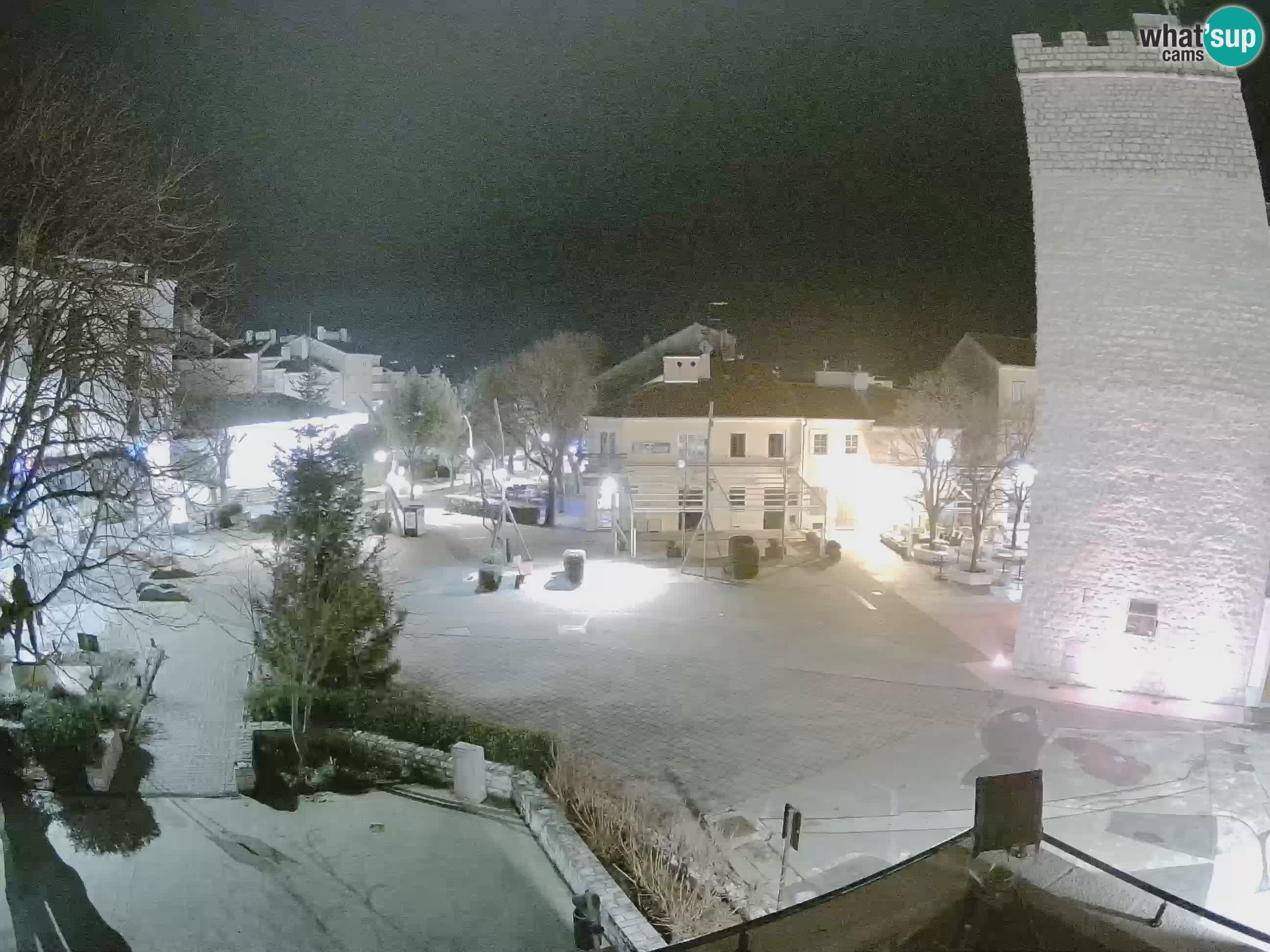 Webcam – Novi Vinodolski – Hauptstraße Hrvatskih Branitelja