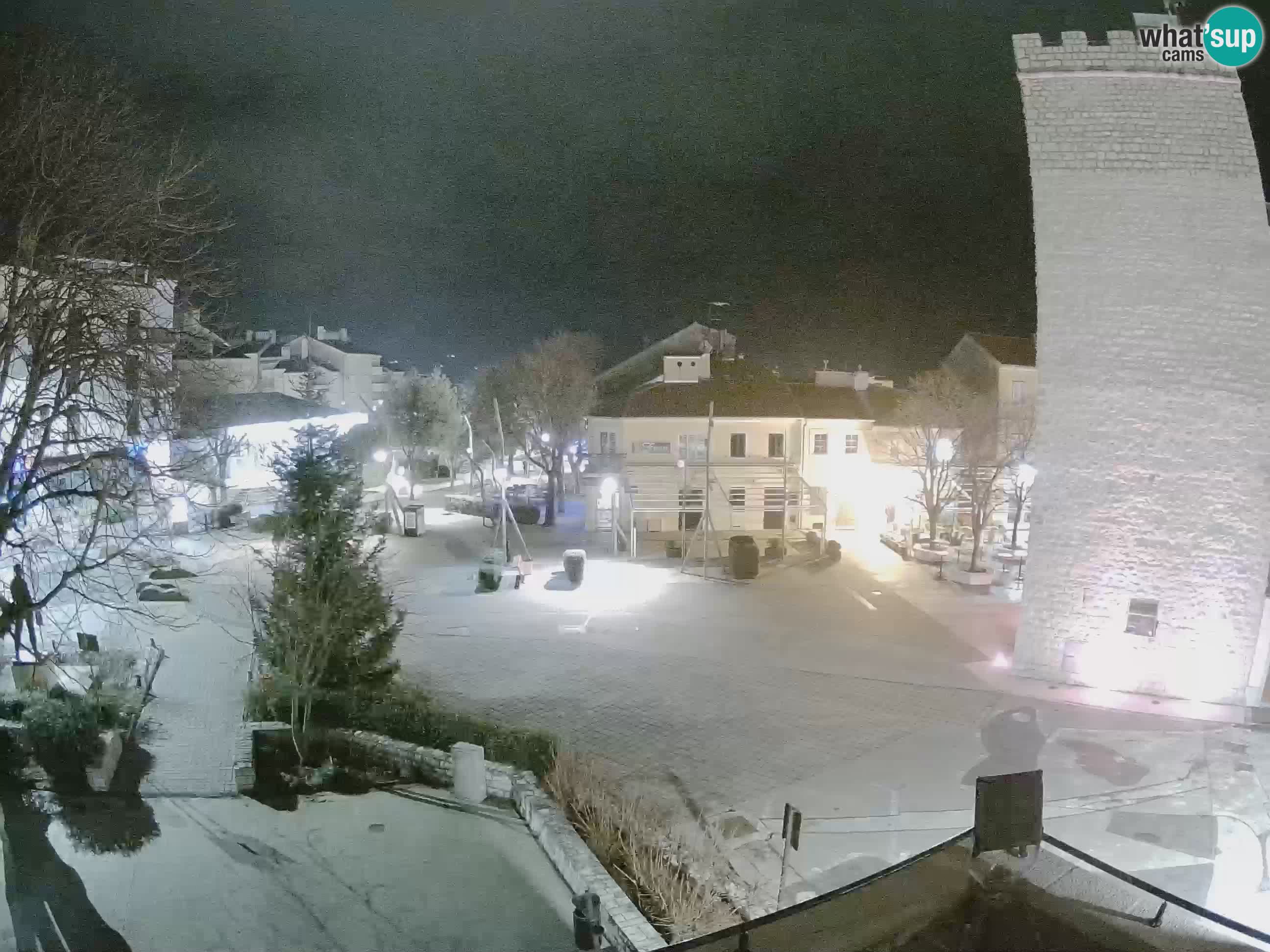 Webcam – Novi Vinodolski – Hauptstraße Hrvatskih Branitelja