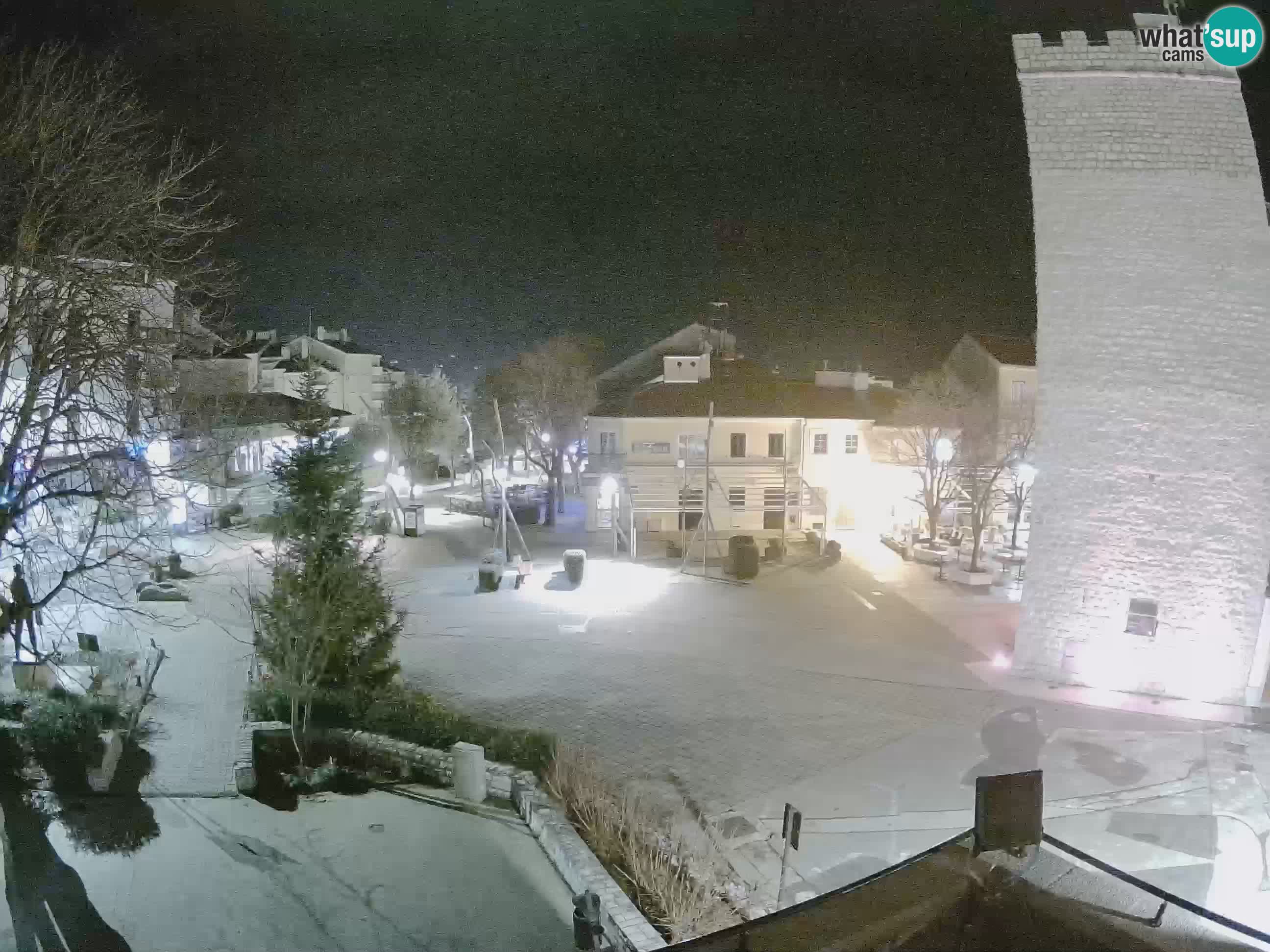 Webcam – Novi Vinodolski – Hauptstraße Hrvatskih Branitelja