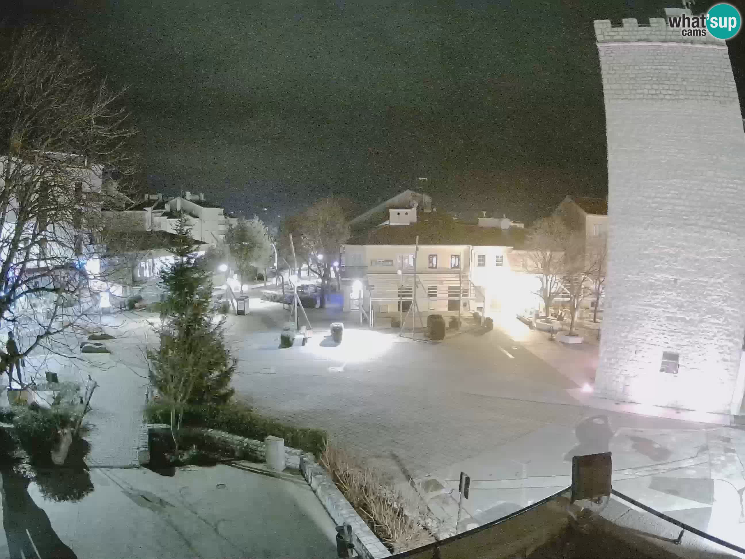 Webcam – Novi Vinodolski – Hauptstraße Hrvatskih Branitelja