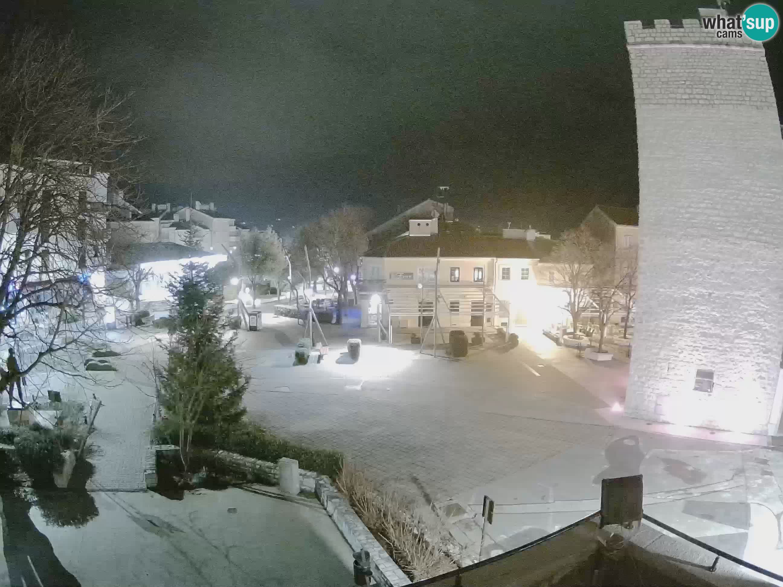 Webcam – Novi Vinodolski – Hauptstraße Hrvatskih Branitelja