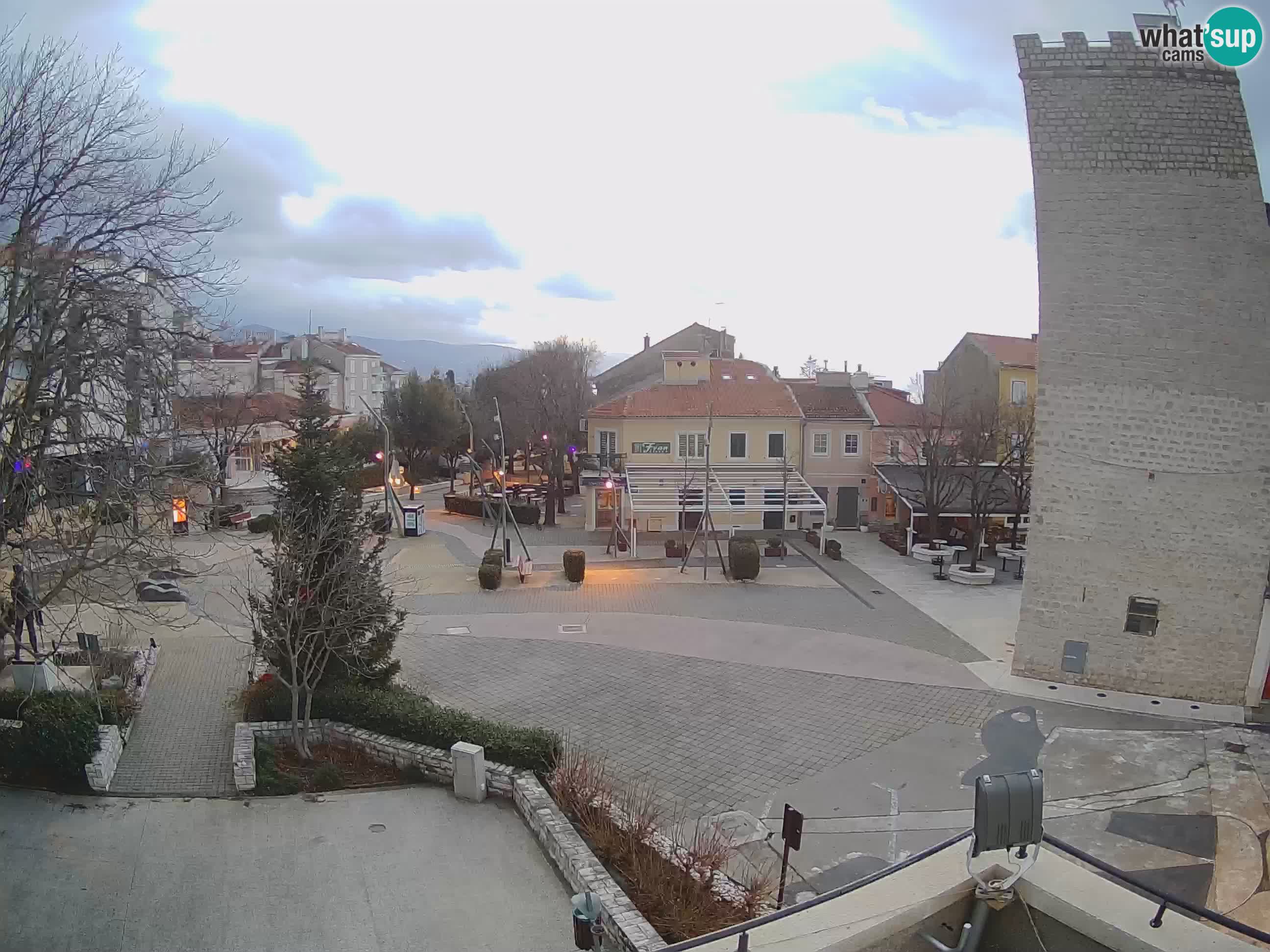 Webcam – Novi Vinodolski – Hauptstraße Hrvatskih Branitelja