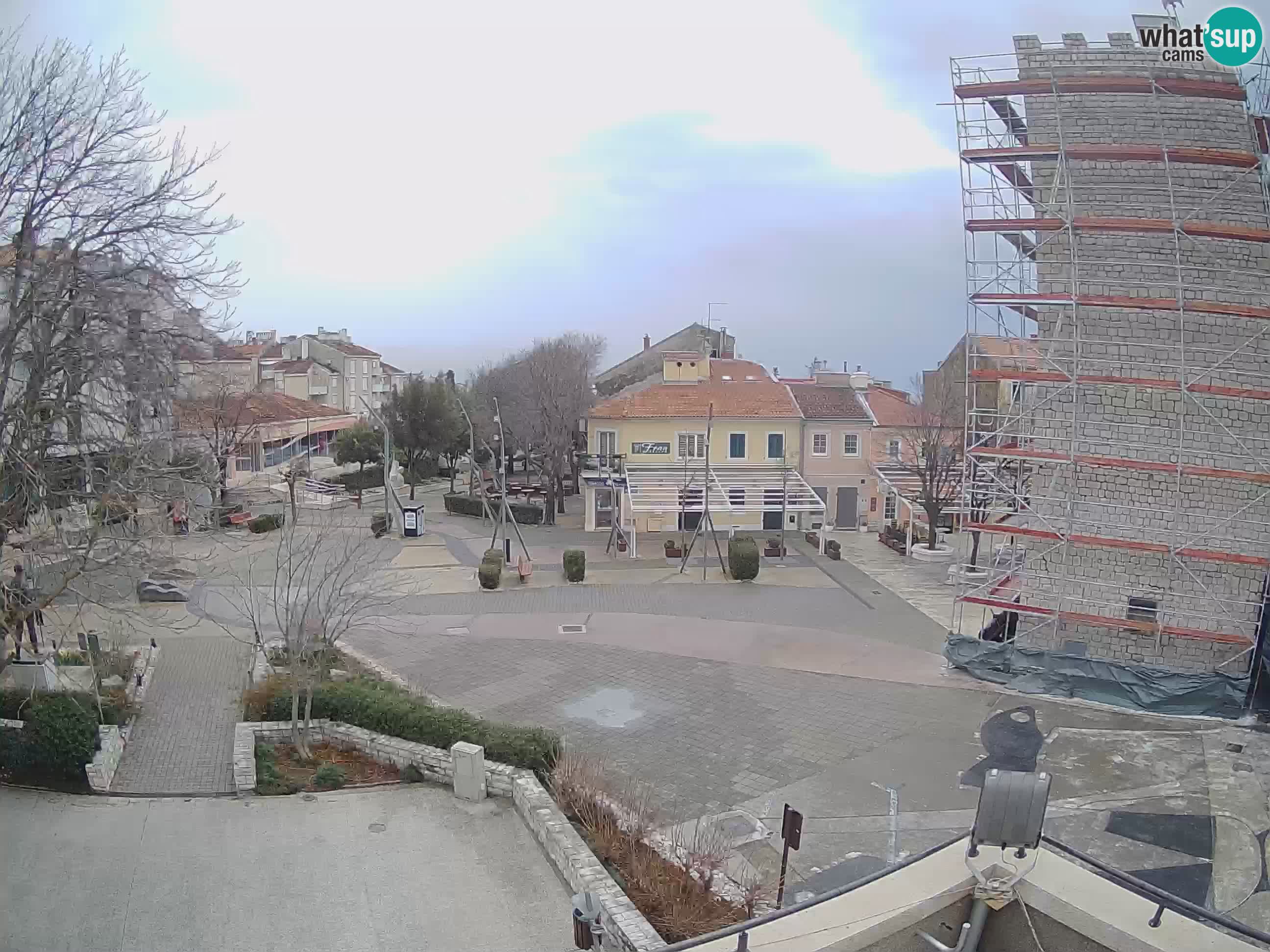 Webcam – Novi Vinodolski – Hauptstraße Hrvatskih Branitelja