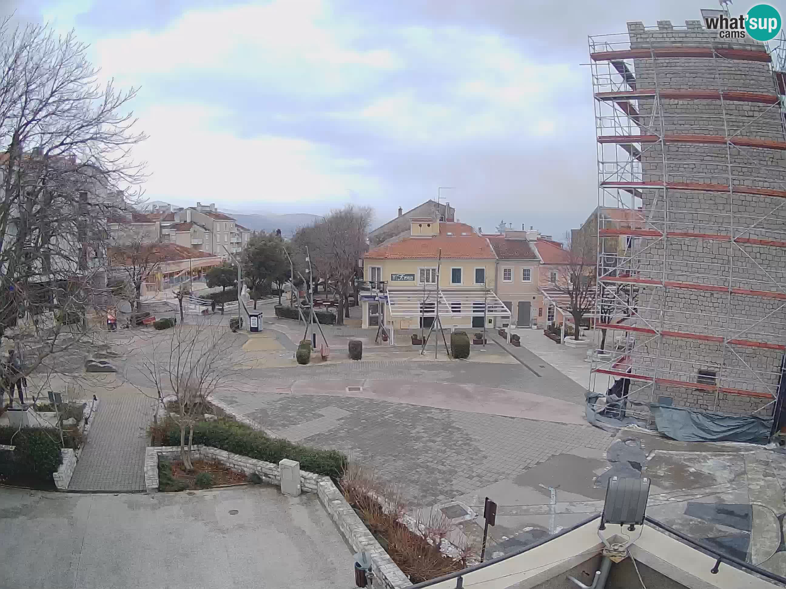 Webcam – Novi Vinodolski – Hauptstraße Hrvatskih Branitelja