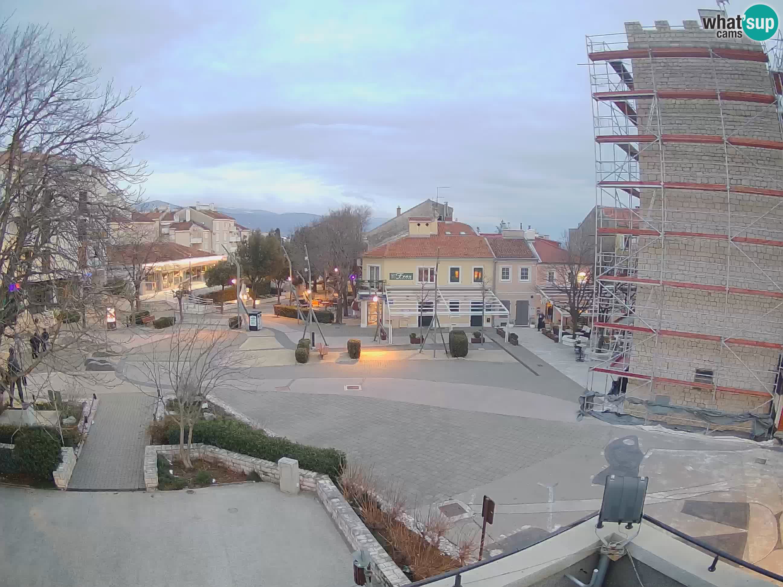 Webcam – Novi Vinodolski – Hauptstraße Hrvatskih Branitelja