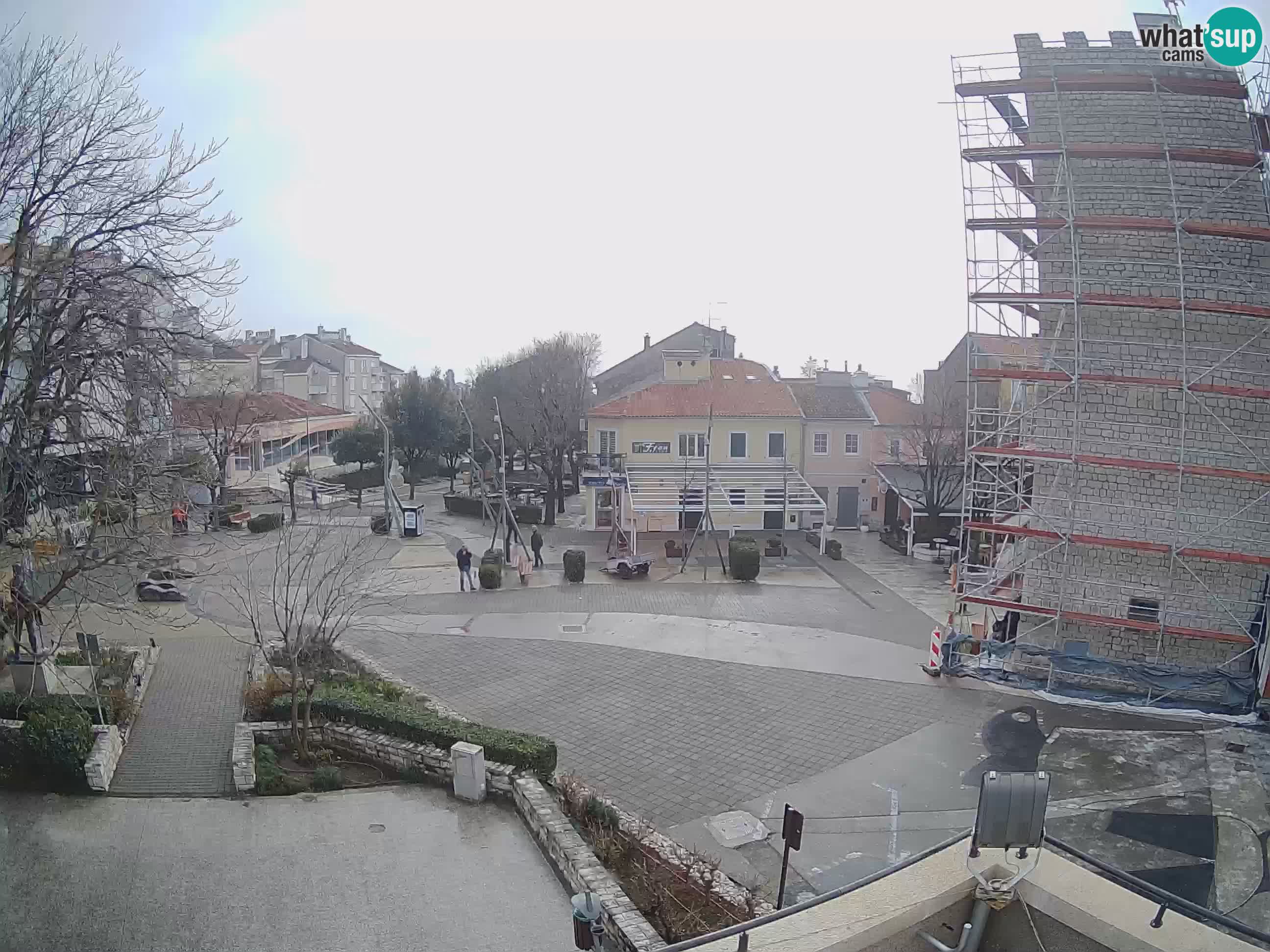 Webcam – Novi Vinodolski – Hauptstraße Hrvatskih Branitelja