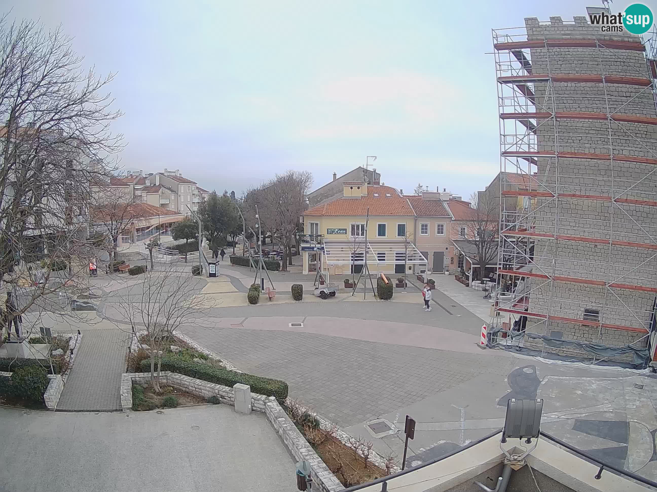 Webcam – Novi Vinodolski – Hauptstraße Hrvatskih Branitelja