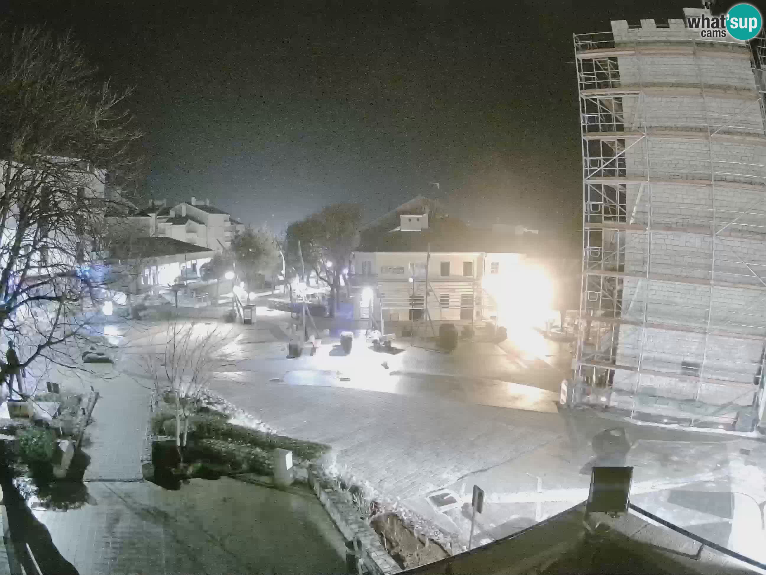 Webcam – Novi Vinodolski – Hauptstraße Hrvatskih Branitelja