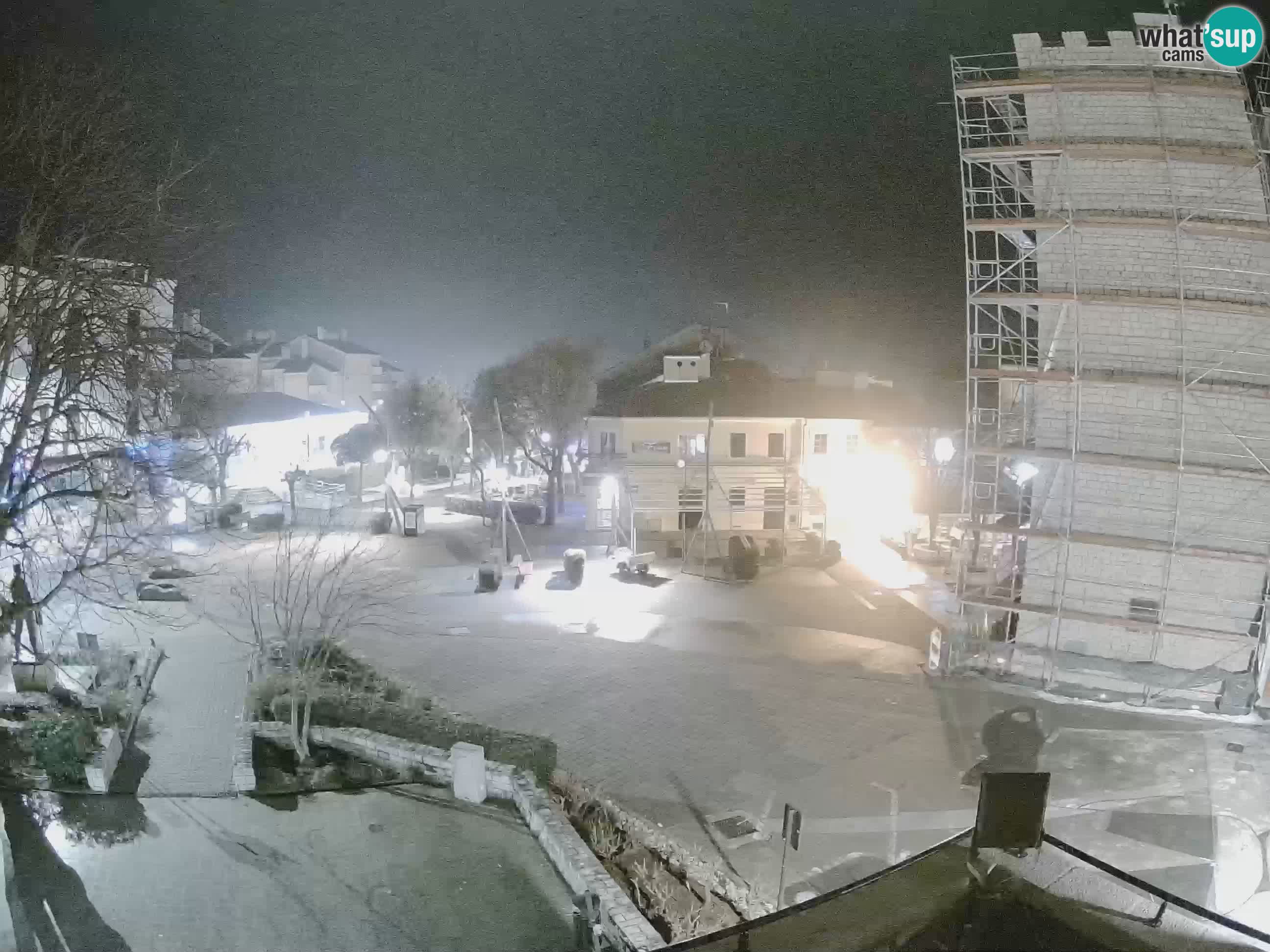 Webcam – Novi Vinodolski – Hauptstraße Hrvatskih Branitelja