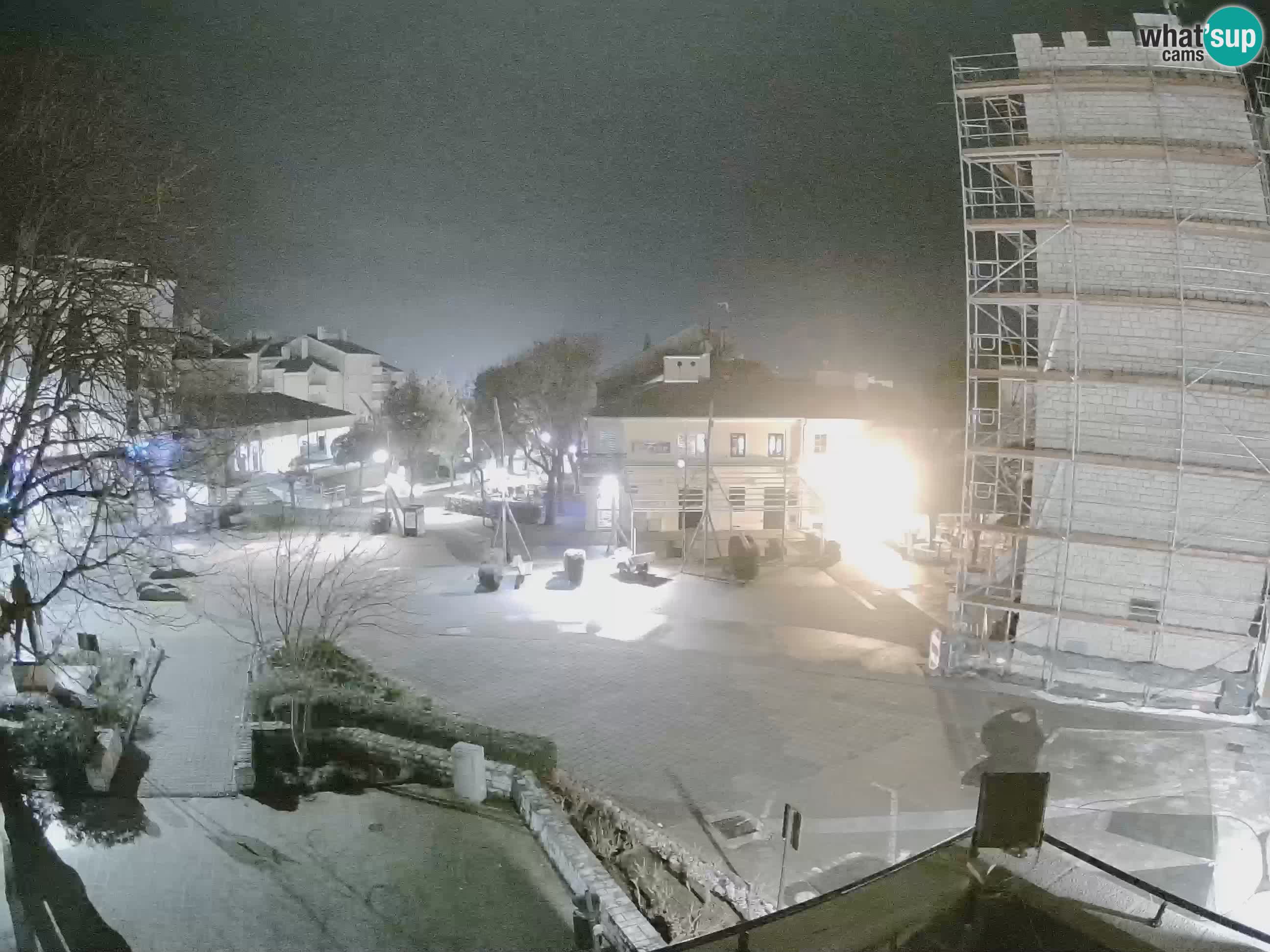 Webcam – Novi Vinodolski – Hauptstraße Hrvatskih Branitelja