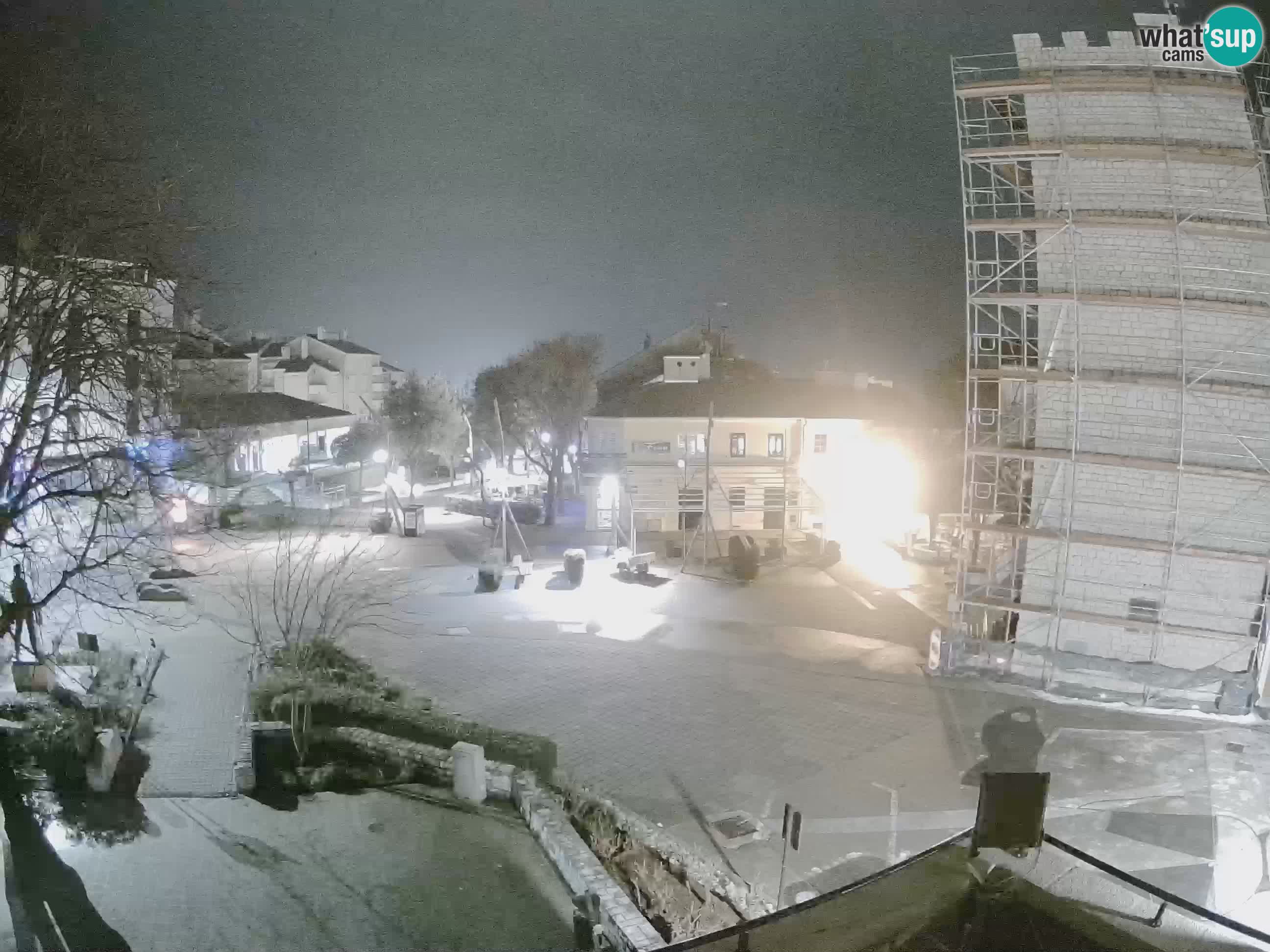 Webcam – Novi Vinodolski – Hauptstraße Hrvatskih Branitelja