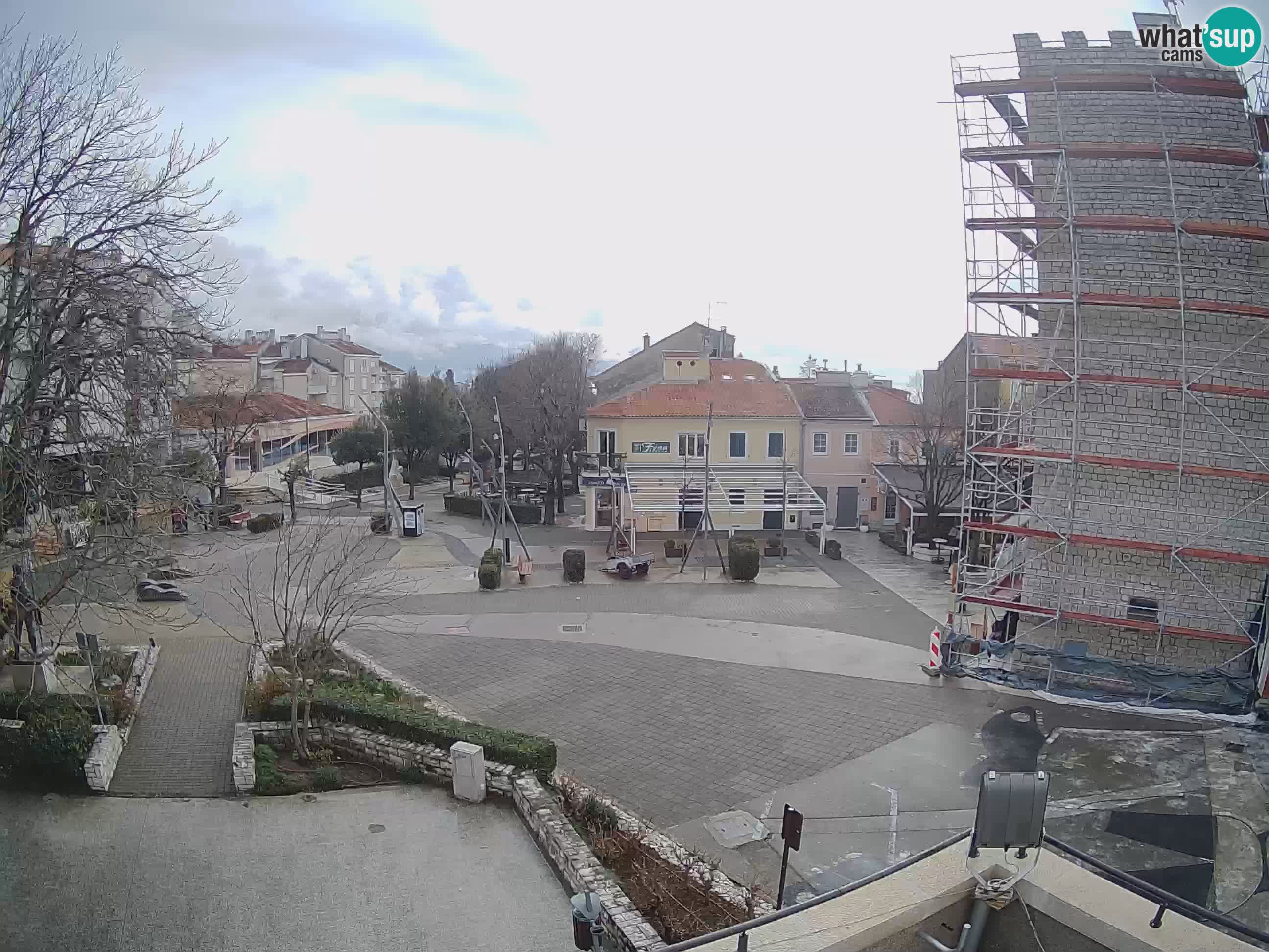 Webcam – Novi Vinodolski – Hauptstraße Hrvatskih Branitelja