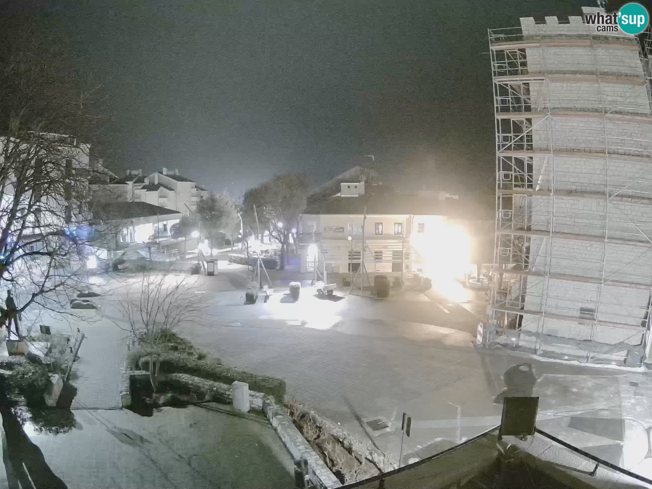 Webcam – Novi Vinodolski – Hauptstraße Hrvatskih Branitelja