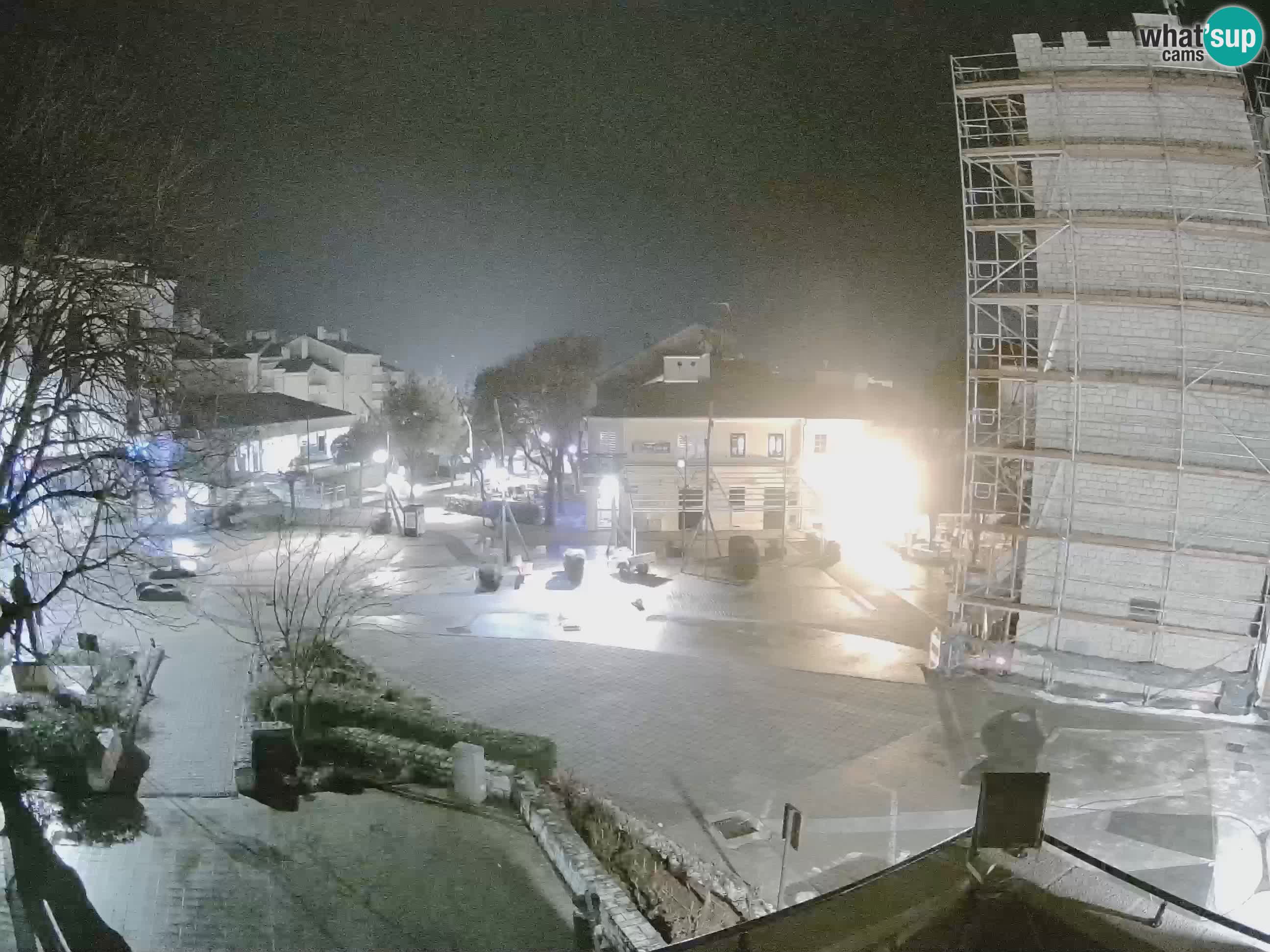 Webcam – Novi Vinodolski – Hauptstraße Hrvatskih Branitelja