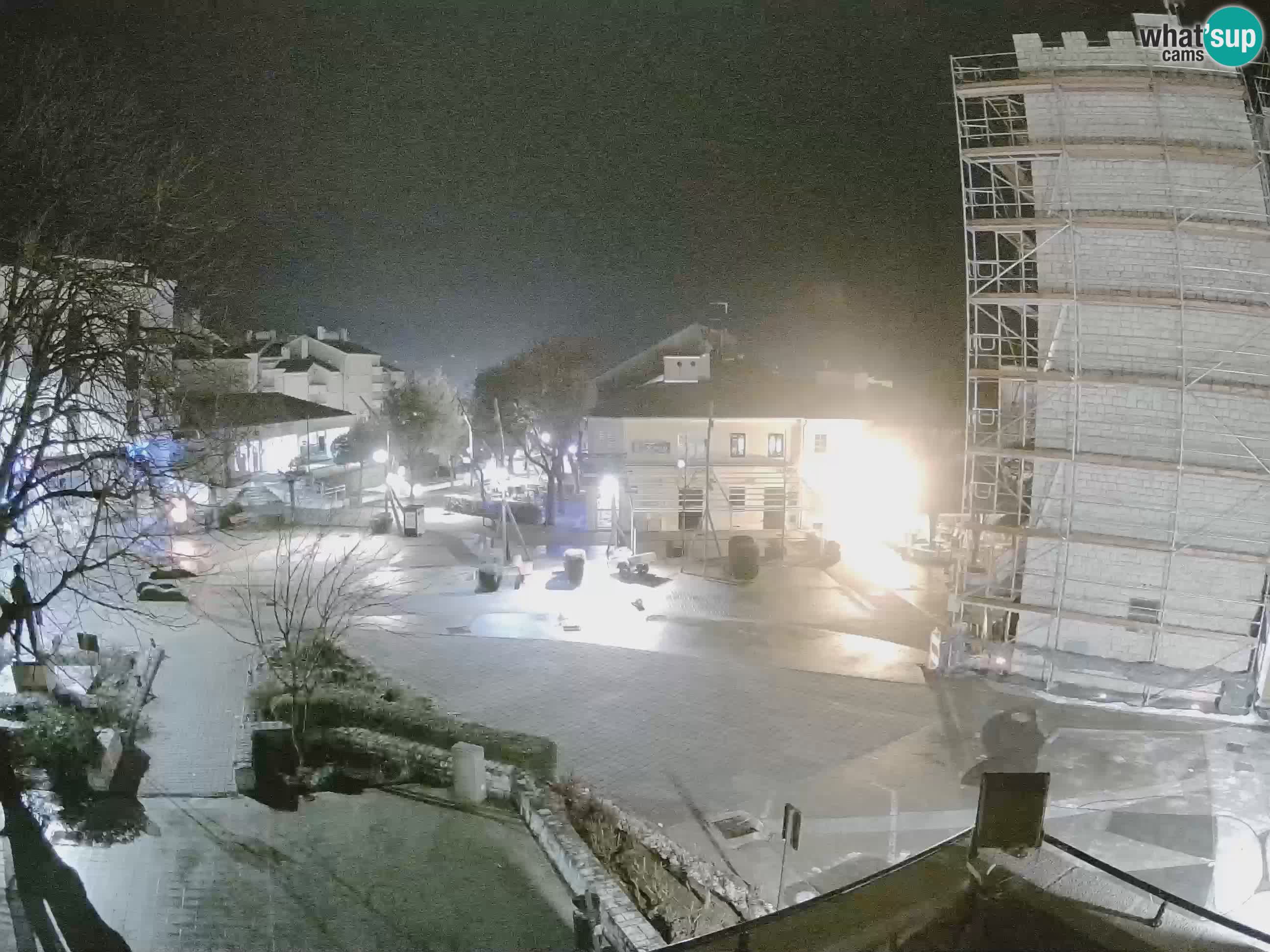 Webcam – Novi Vinodolski – Hauptstraße Hrvatskih Branitelja