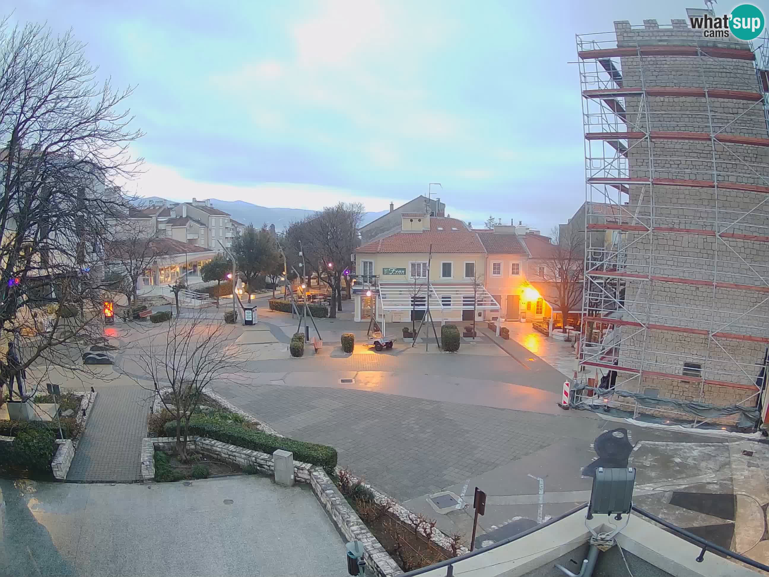 Webcam – Novi Vinodolski – Hauptstraße Hrvatskih Branitelja