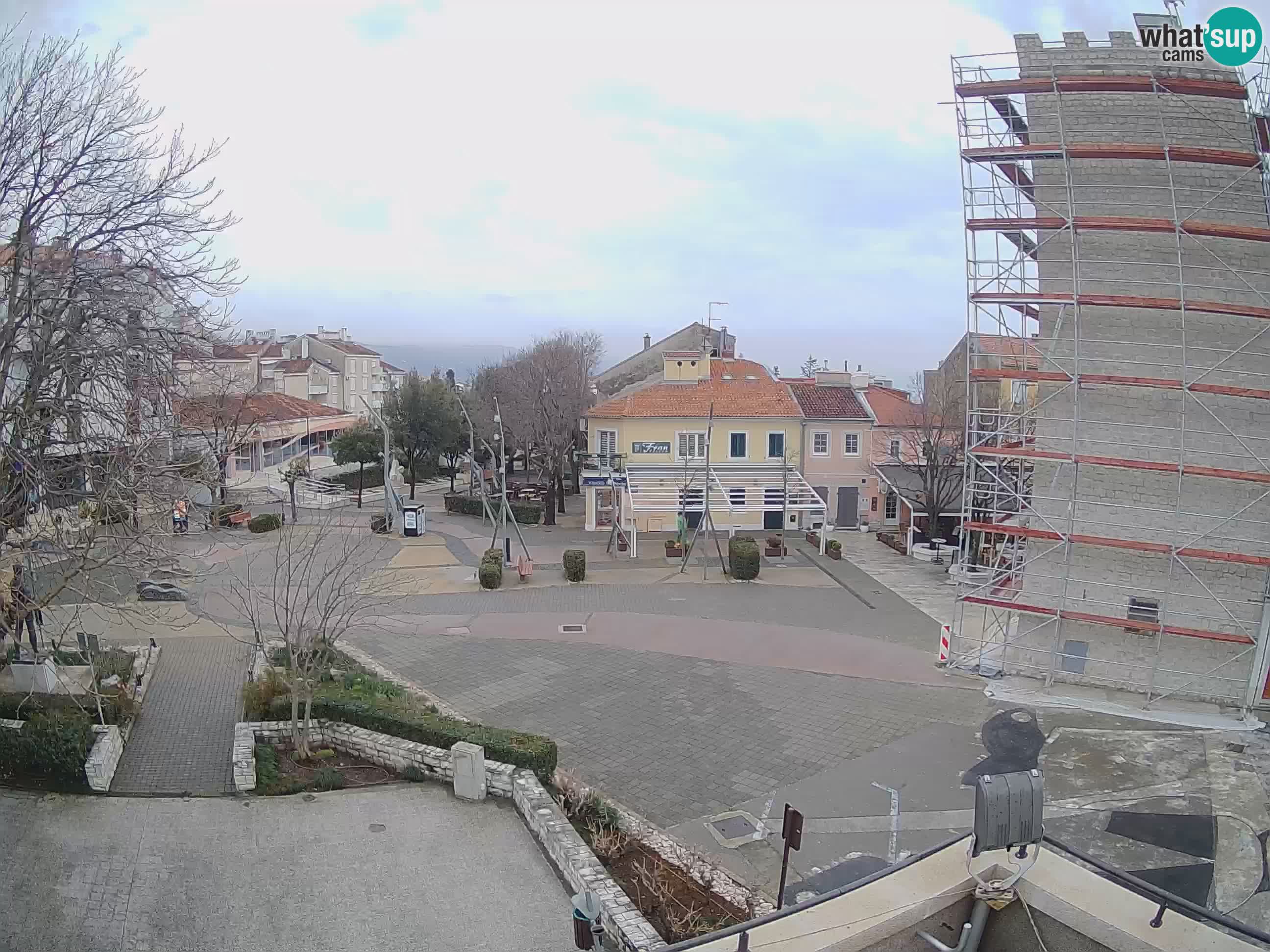 Webcam – Novi Vinodolski – Hauptstraße Hrvatskih Branitelja