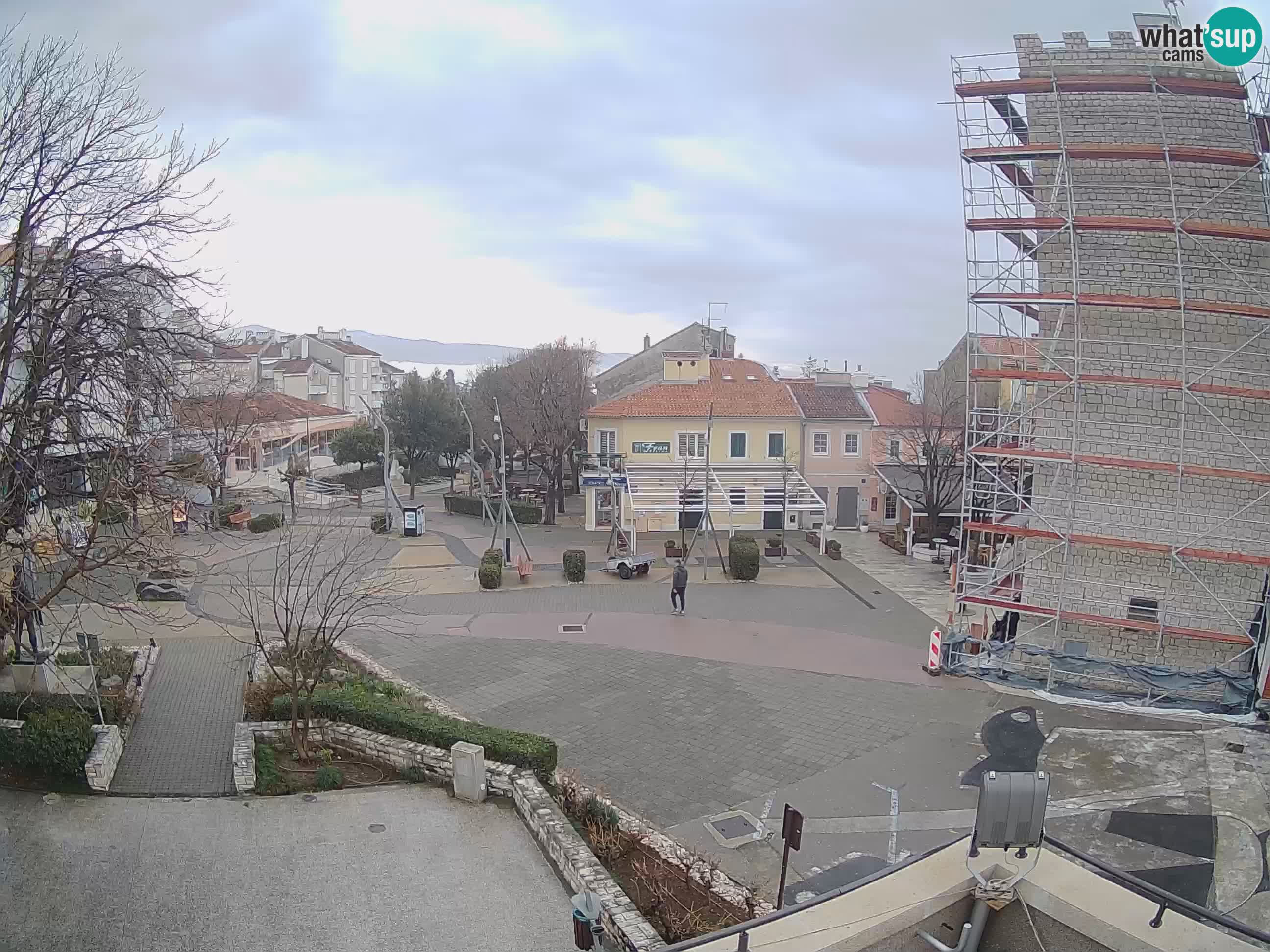 Webcam – Novi Vinodolski – Hauptstraße Hrvatskih Branitelja