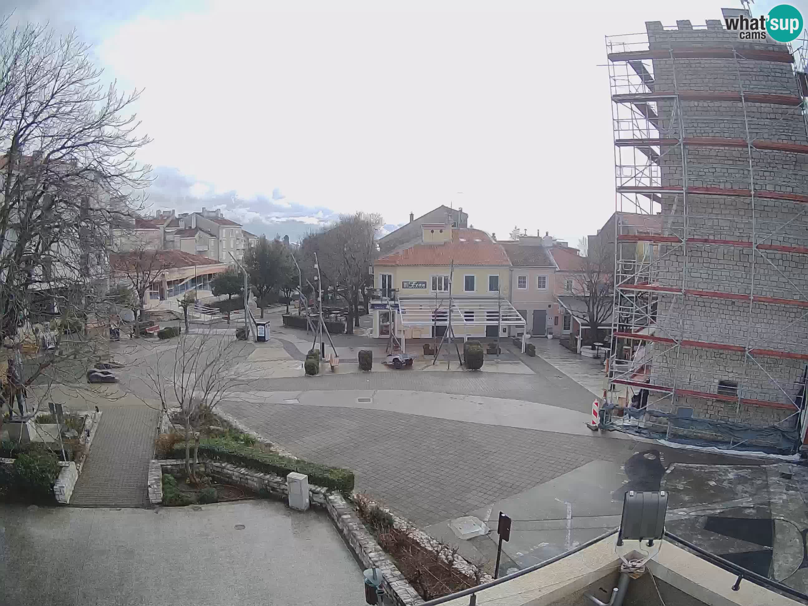 Webcam – Novi Vinodolski – Hauptstraße Hrvatskih Branitelja