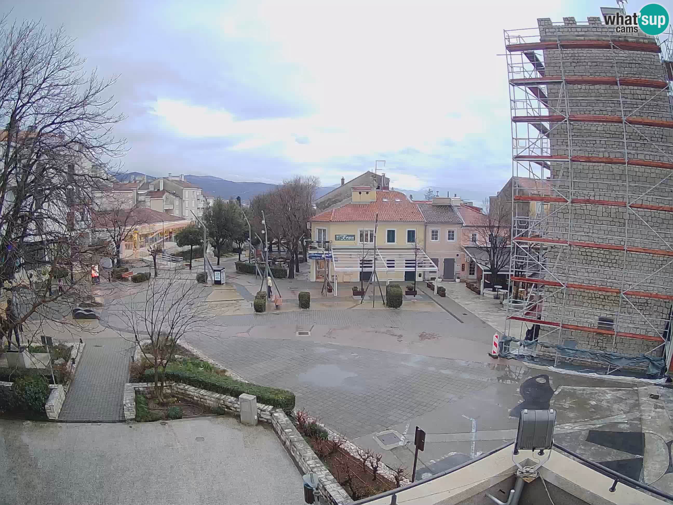 Webcam – Novi Vinodolski – Hauptstraße Hrvatskih Branitelja