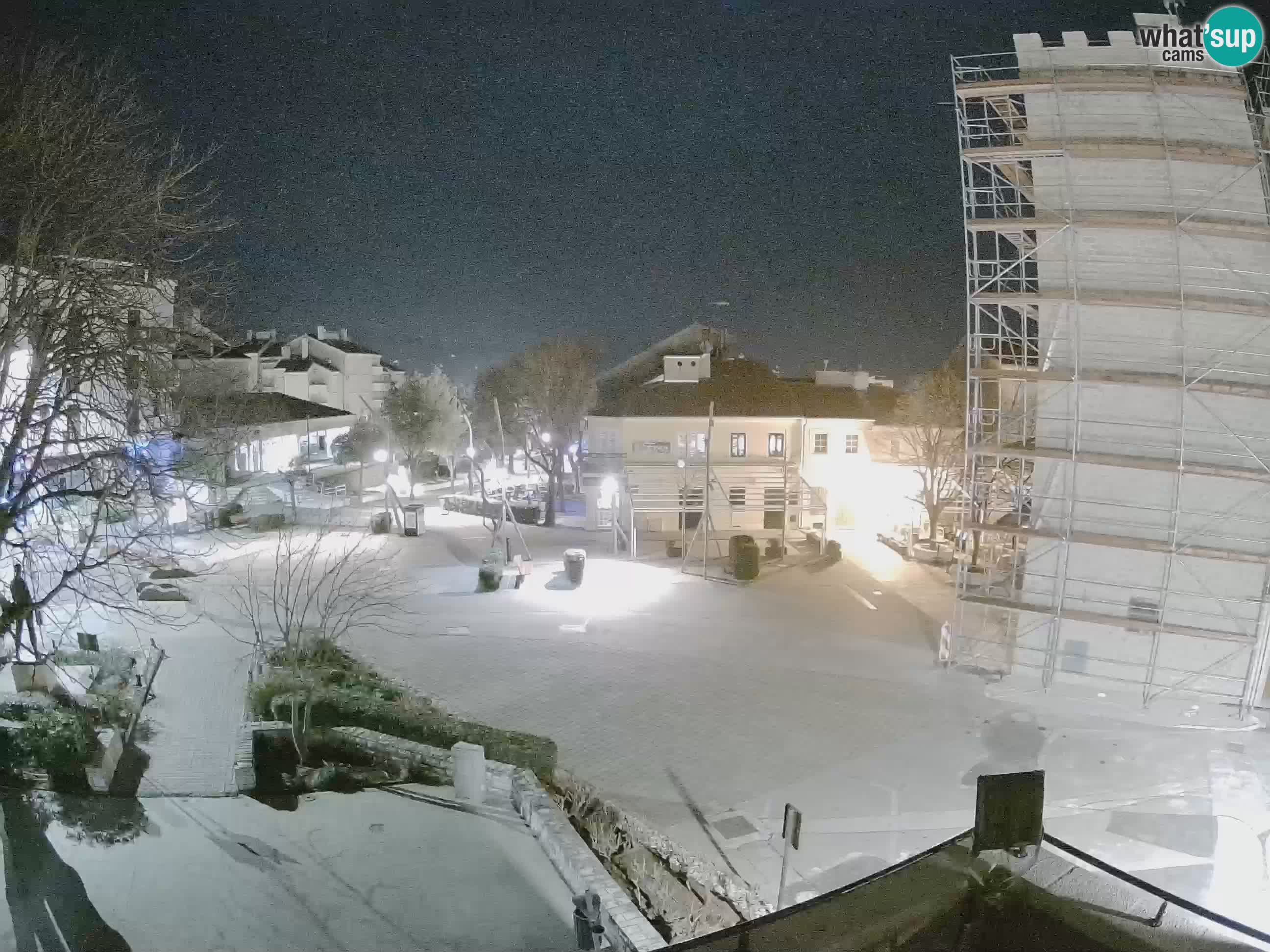 Webcam – Novi Vinodolski – Hauptstraße Hrvatskih Branitelja