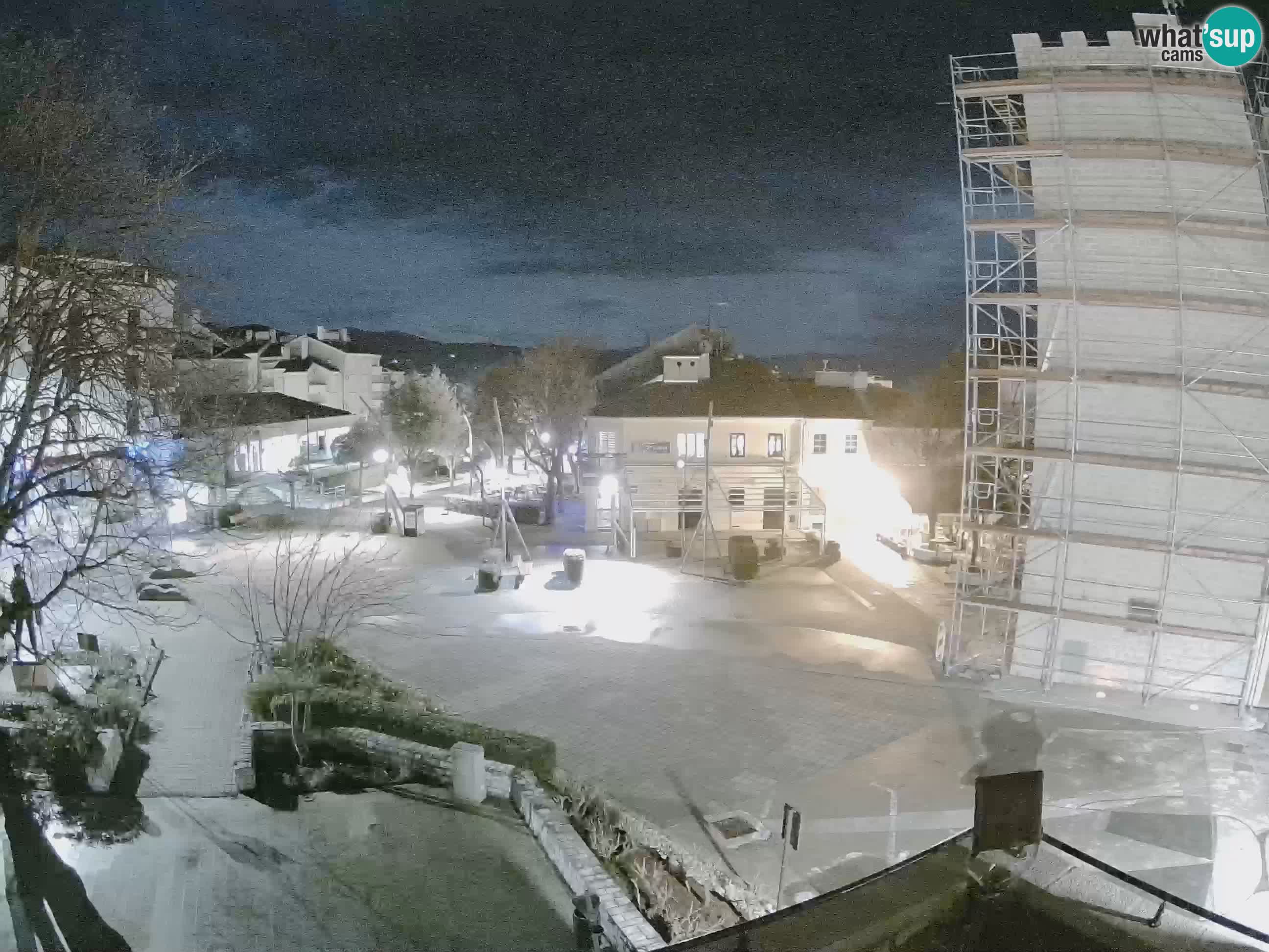 Webcam – Novi Vinodolski – Hauptstraße Hrvatskih Branitelja