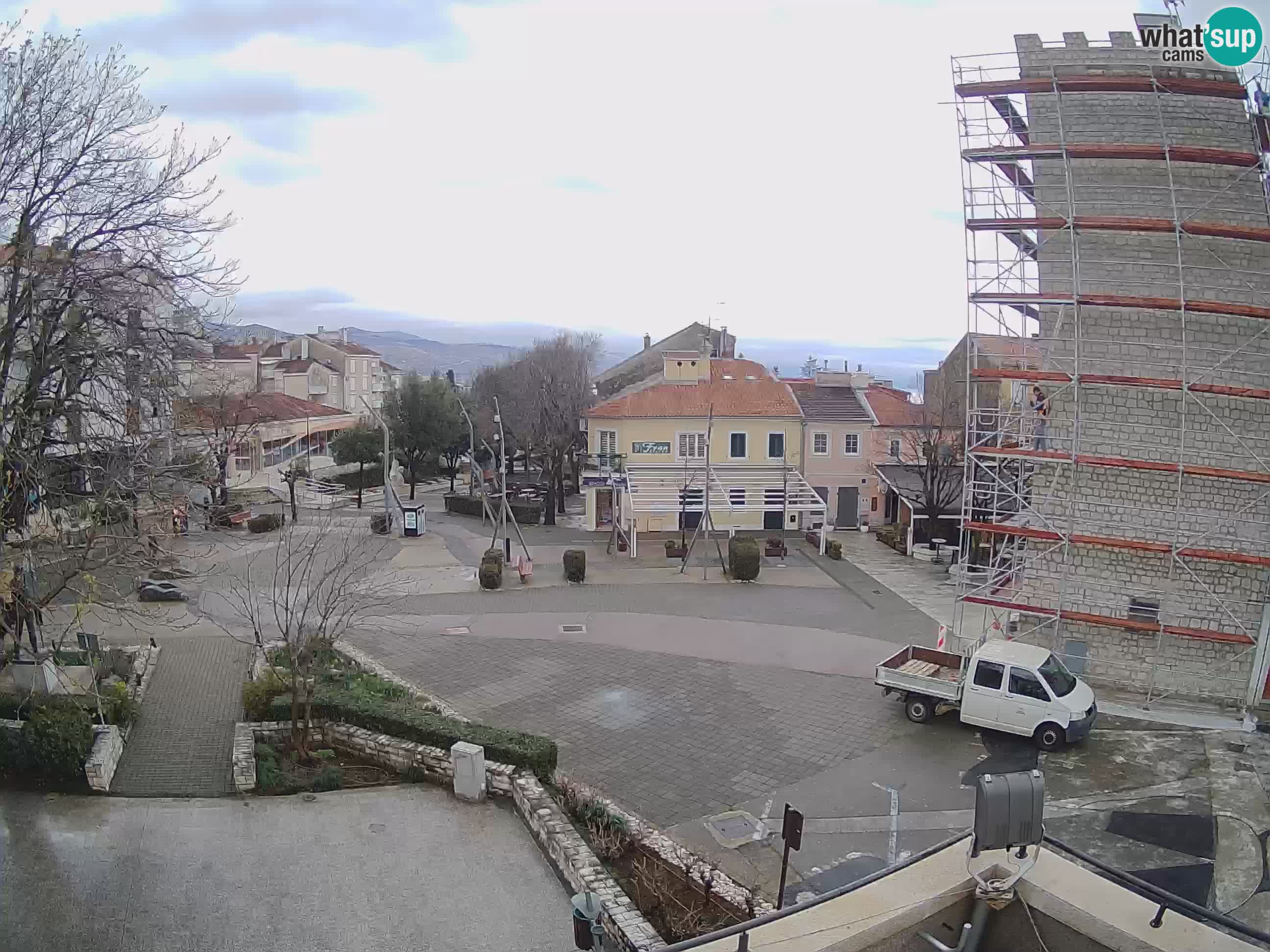 Webcam – Novi Vinodolski – Hauptstraße Hrvatskih Branitelja