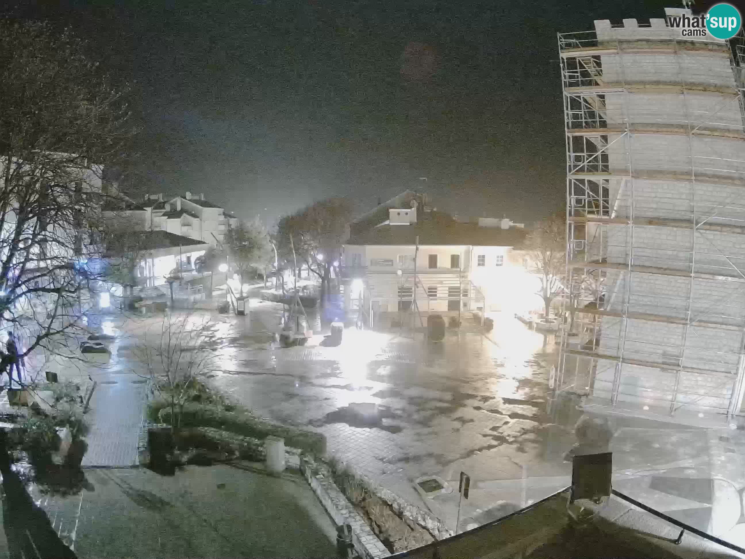 Webcam – Novi Vinodolski – Hauptstraße Hrvatskih Branitelja