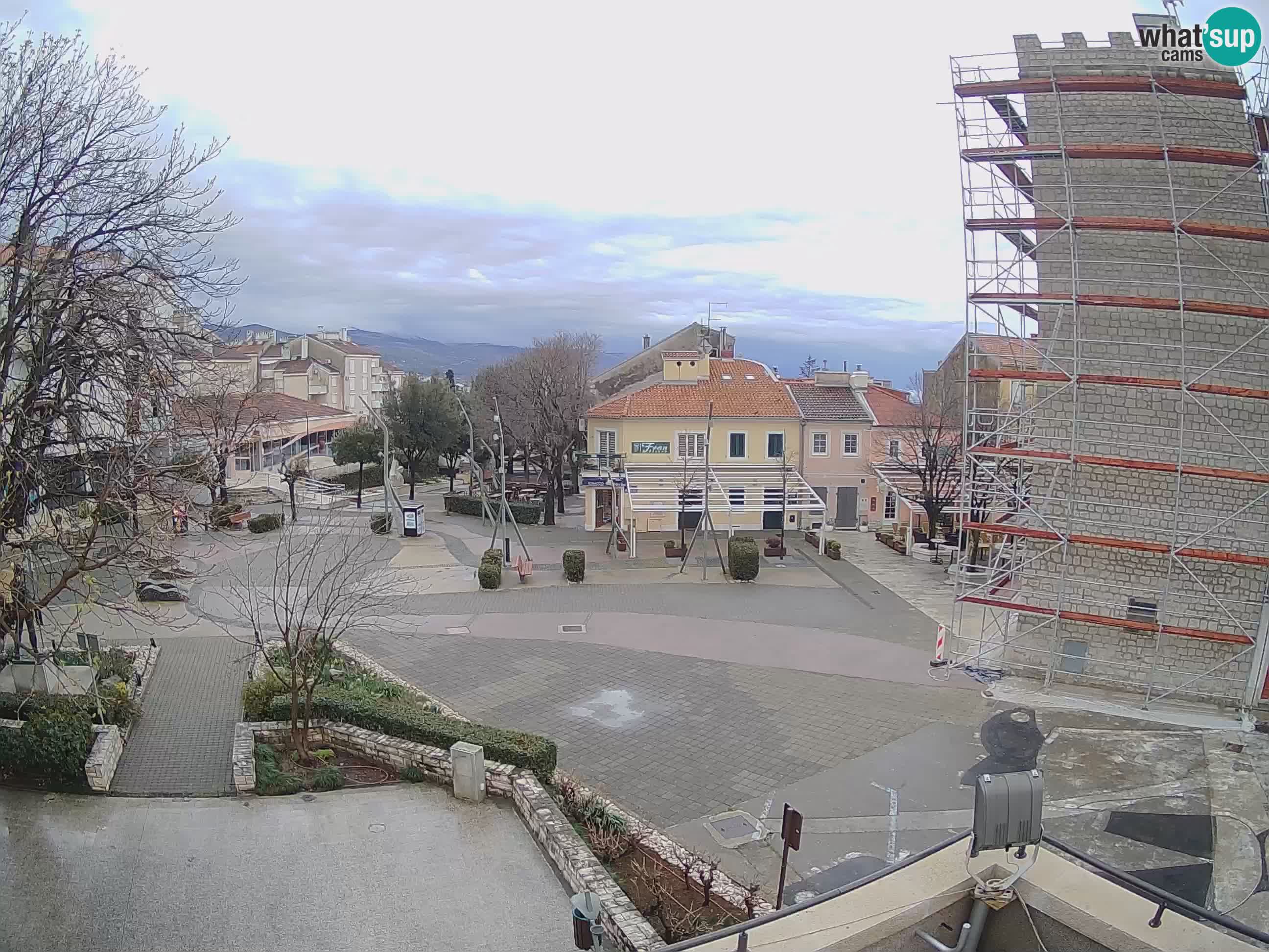 Webcam – Novi Vinodolski – Hauptstraße Hrvatskih Branitelja