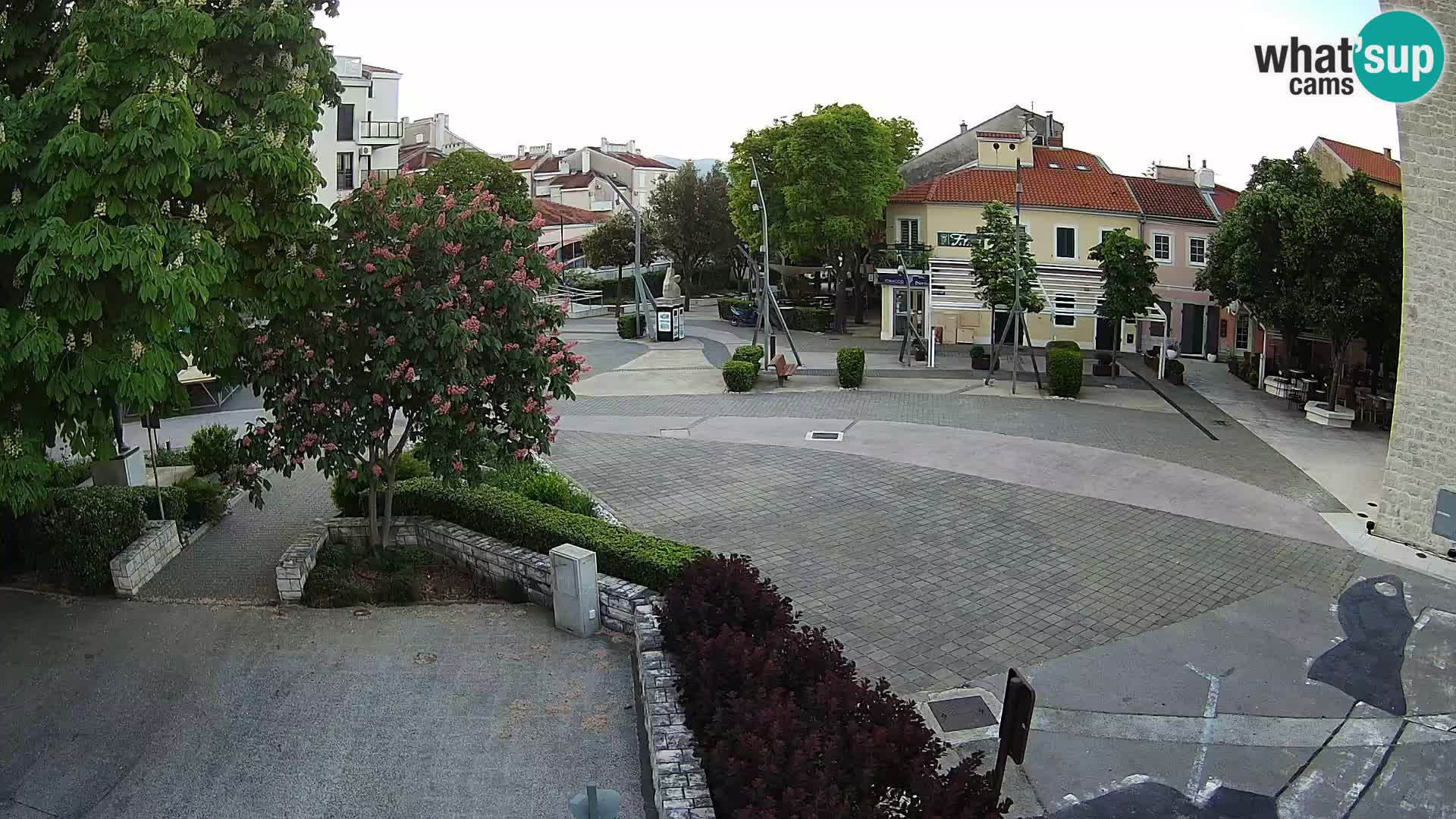 Webcam – Novi Vinodolski – Hauptstraße Hrvatskih Branitelja