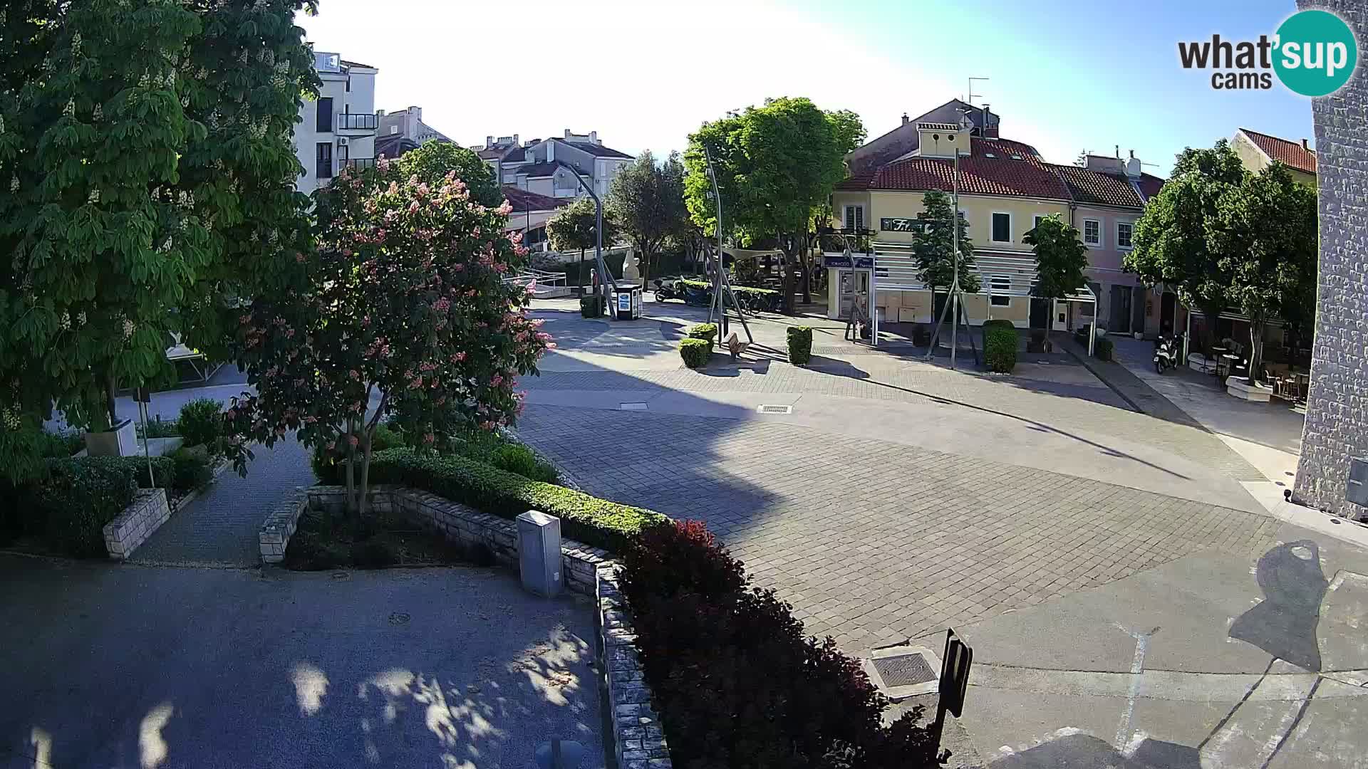 Webcam – Novi Vinodolski – Hauptstraße Hrvatskih Branitelja
