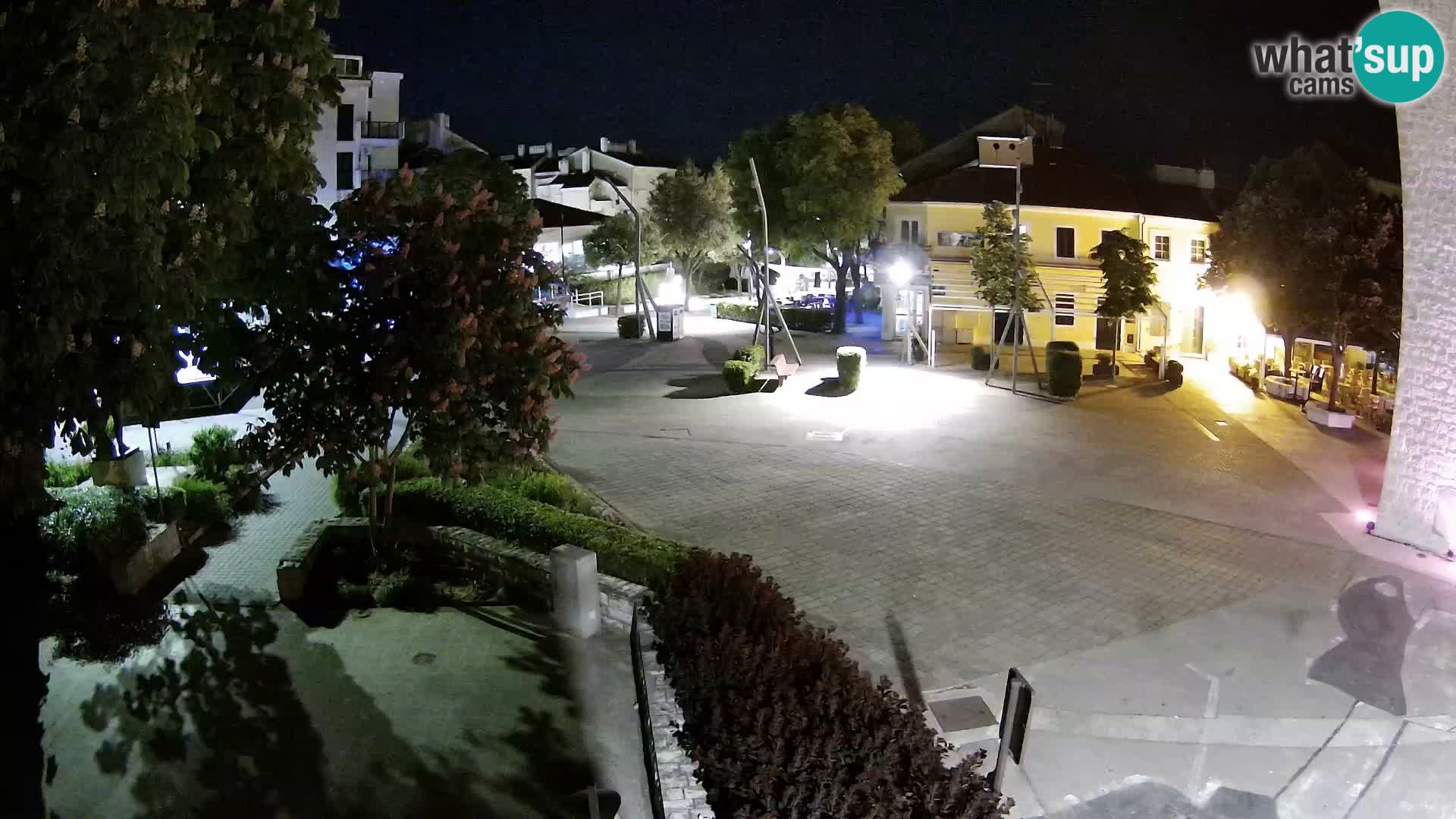 Webcam – Novi Vinodolski – Hauptstraße Hrvatskih Branitelja