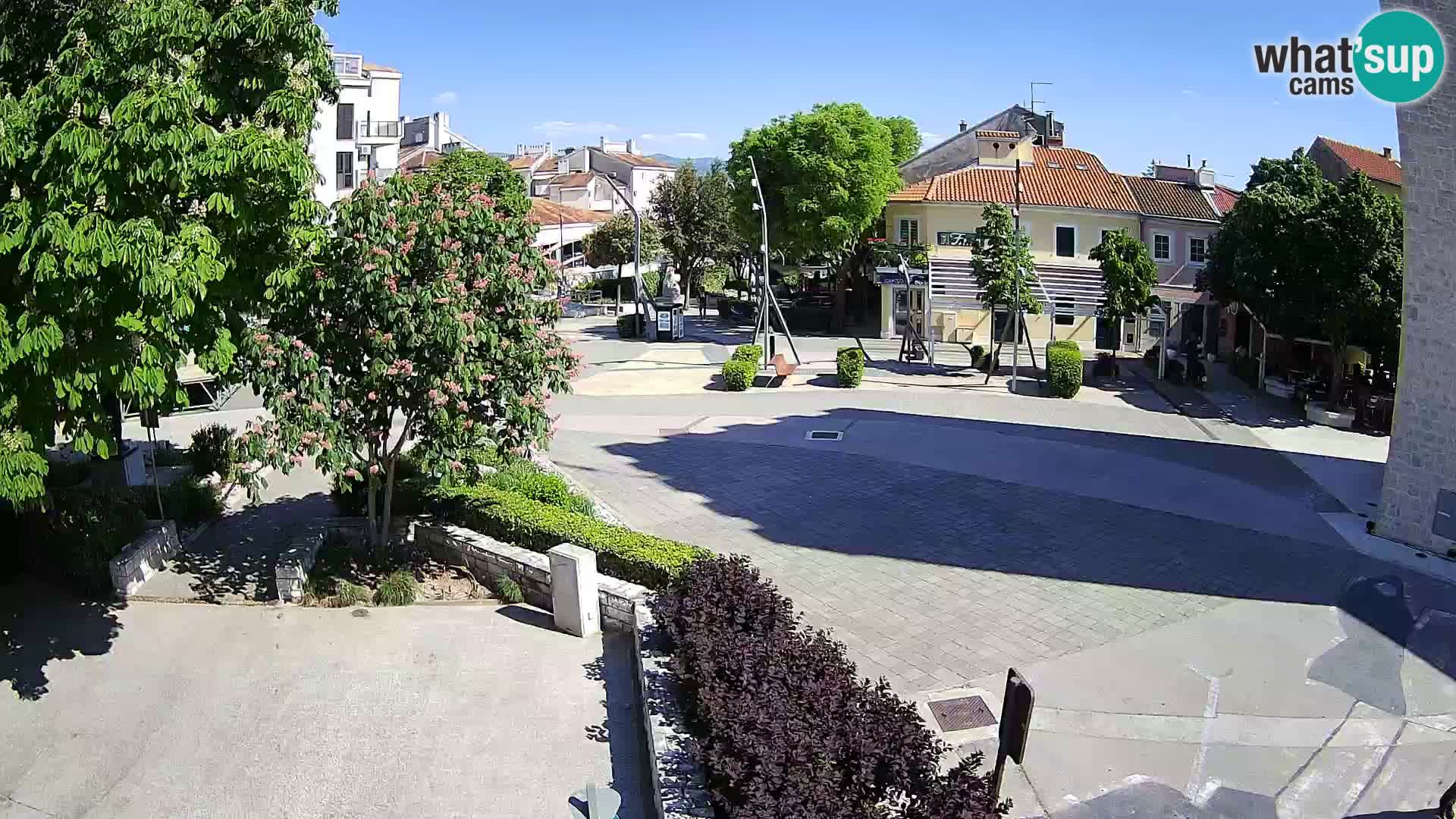 Webcam – Novi Vinodolski – Hauptstraße Hrvatskih Branitelja