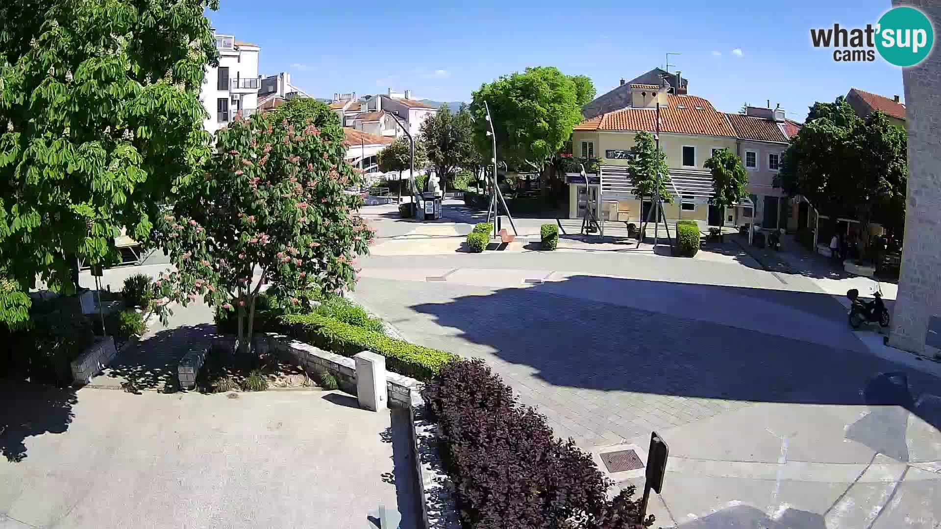 Webcam – Novi Vinodolski – Hauptstraße Hrvatskih Branitelja