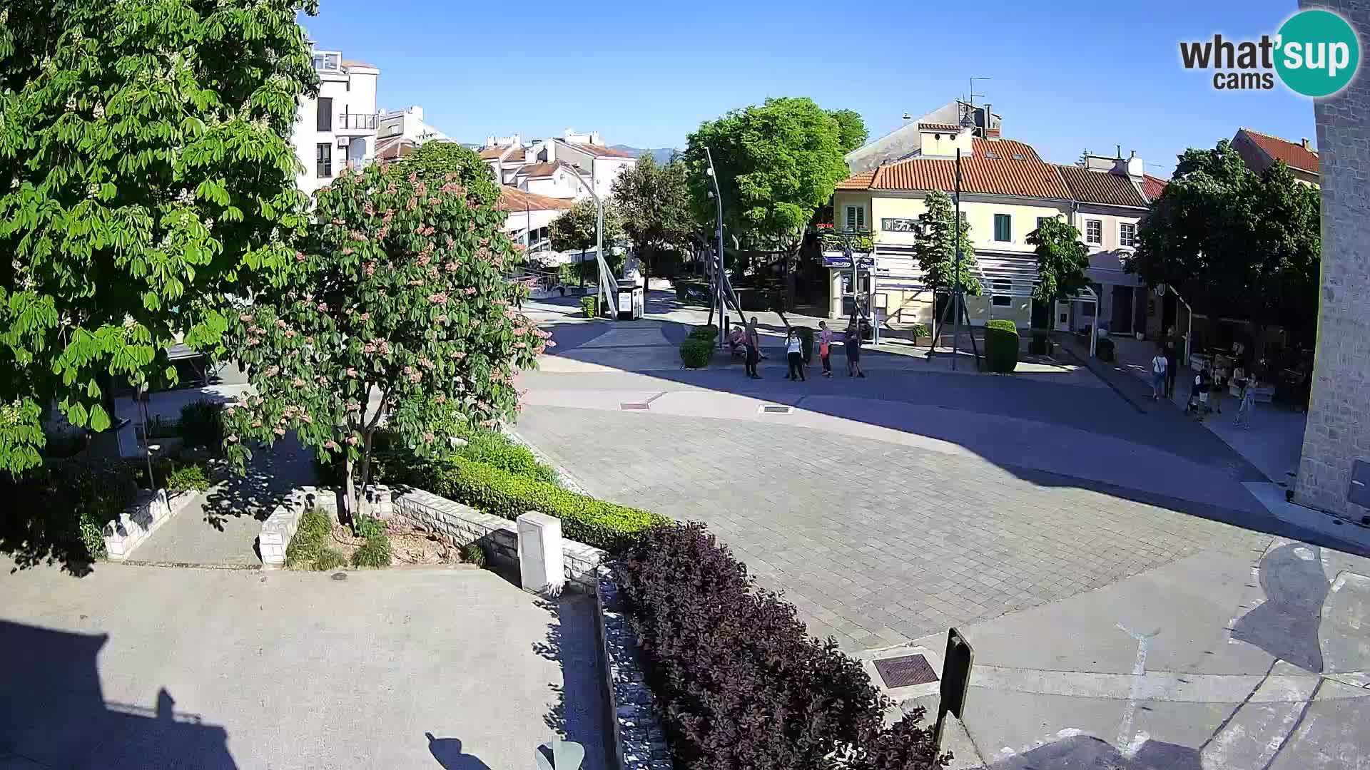 Webcam – Novi Vinodolski – Hauptstraße Hrvatskih Branitelja